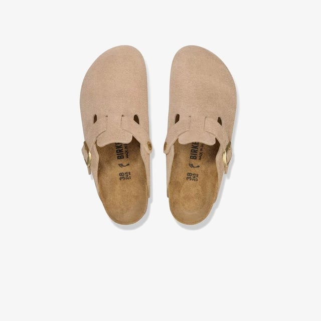 Birkenstock Birkenstock Boston Vl Kadın Bej Terlik Sandalet & Terlik | Occasion Bej - 4. görsel