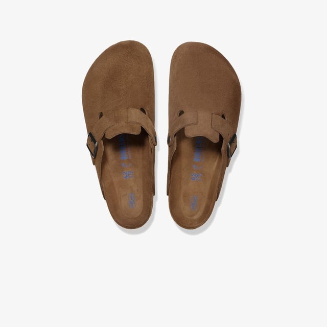 Birkenstock Birkenstock Boston Soft Footbed SL Kadın Kahverengi Terlik Sandalet & Terlik | Occasion Kahverengi - 4. görsel