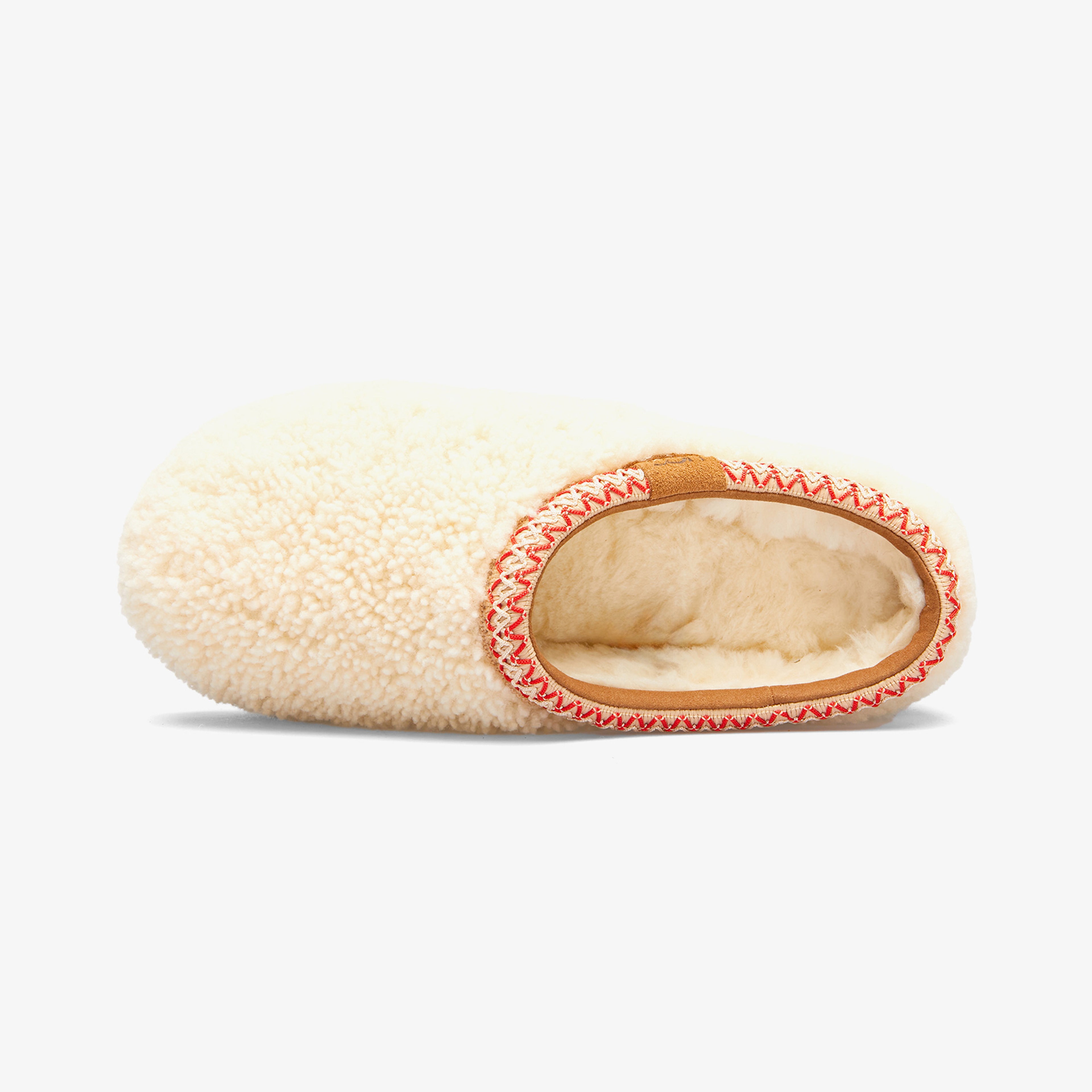 Ugg Tasman Maxi Curly Krem Kadın Terlik