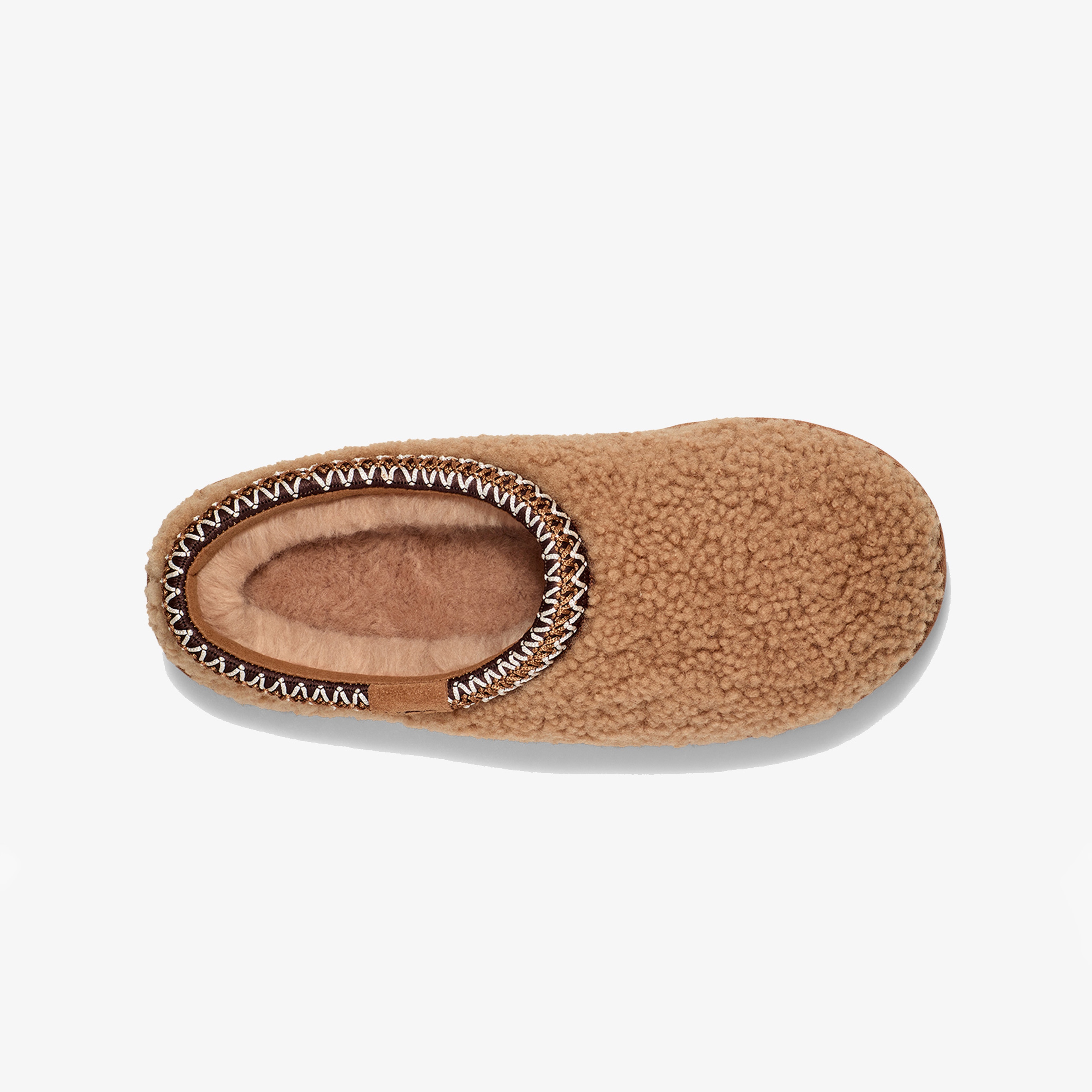 UGG Tasman Maxi Curly Kadın Kahverengi Terlik