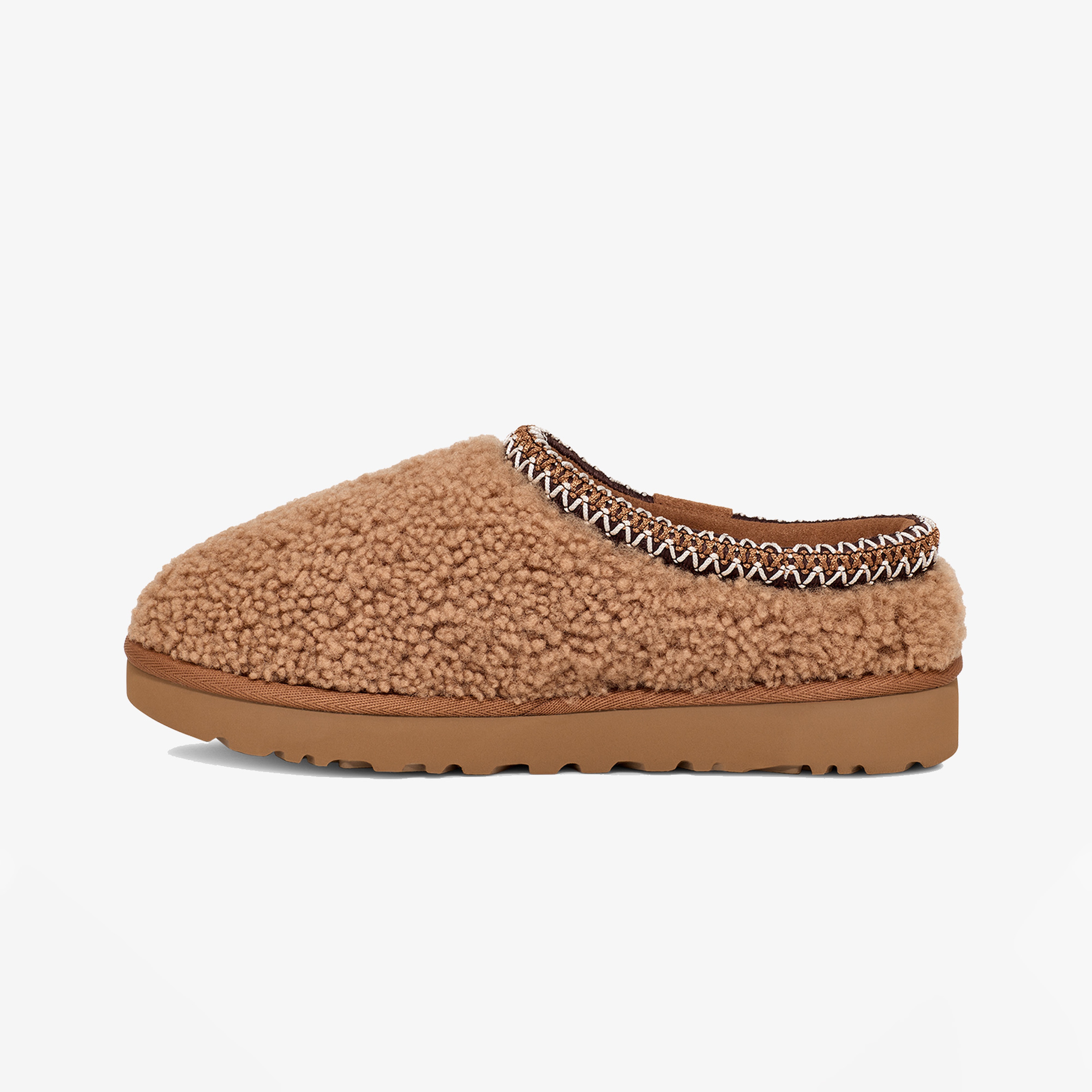 UGG Tasman Maxi Curly Kadın Kahverengi Terlik