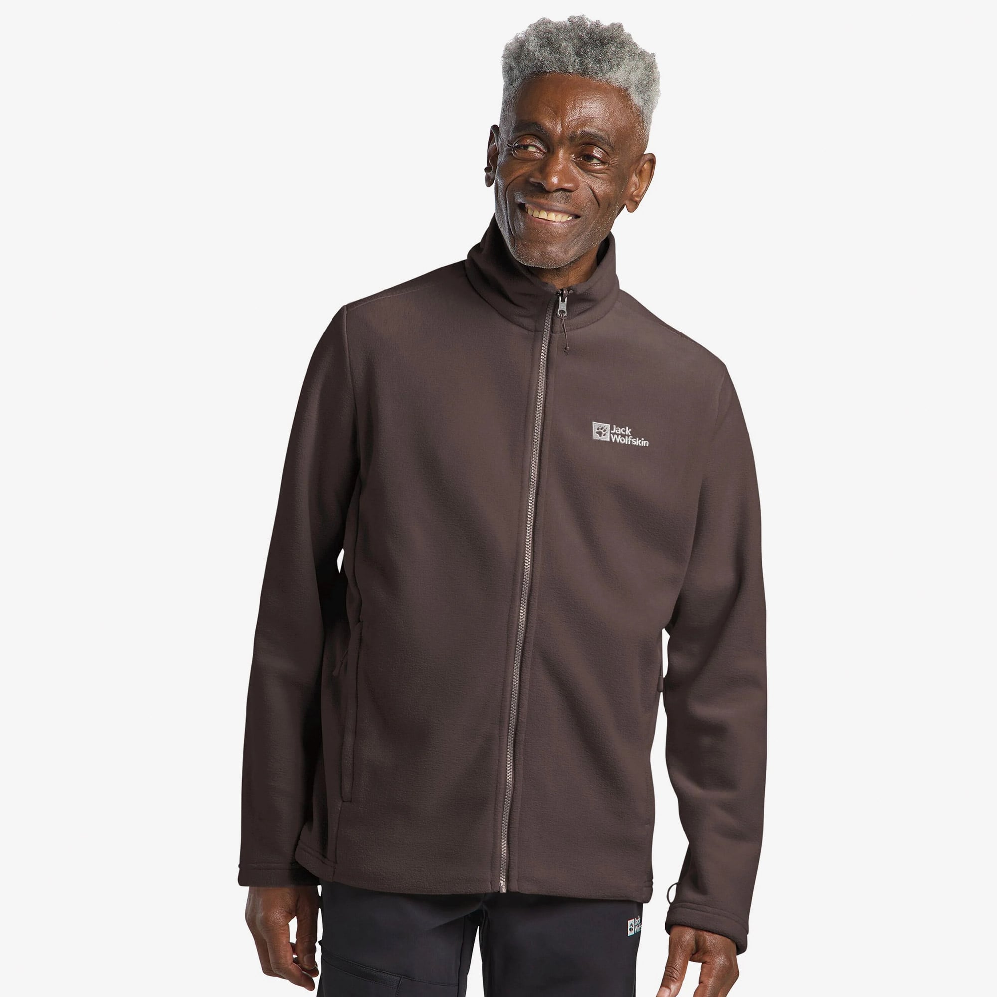 Jack Wolfskin Winterstein Full Zip Erkek Kahverengi Ceket