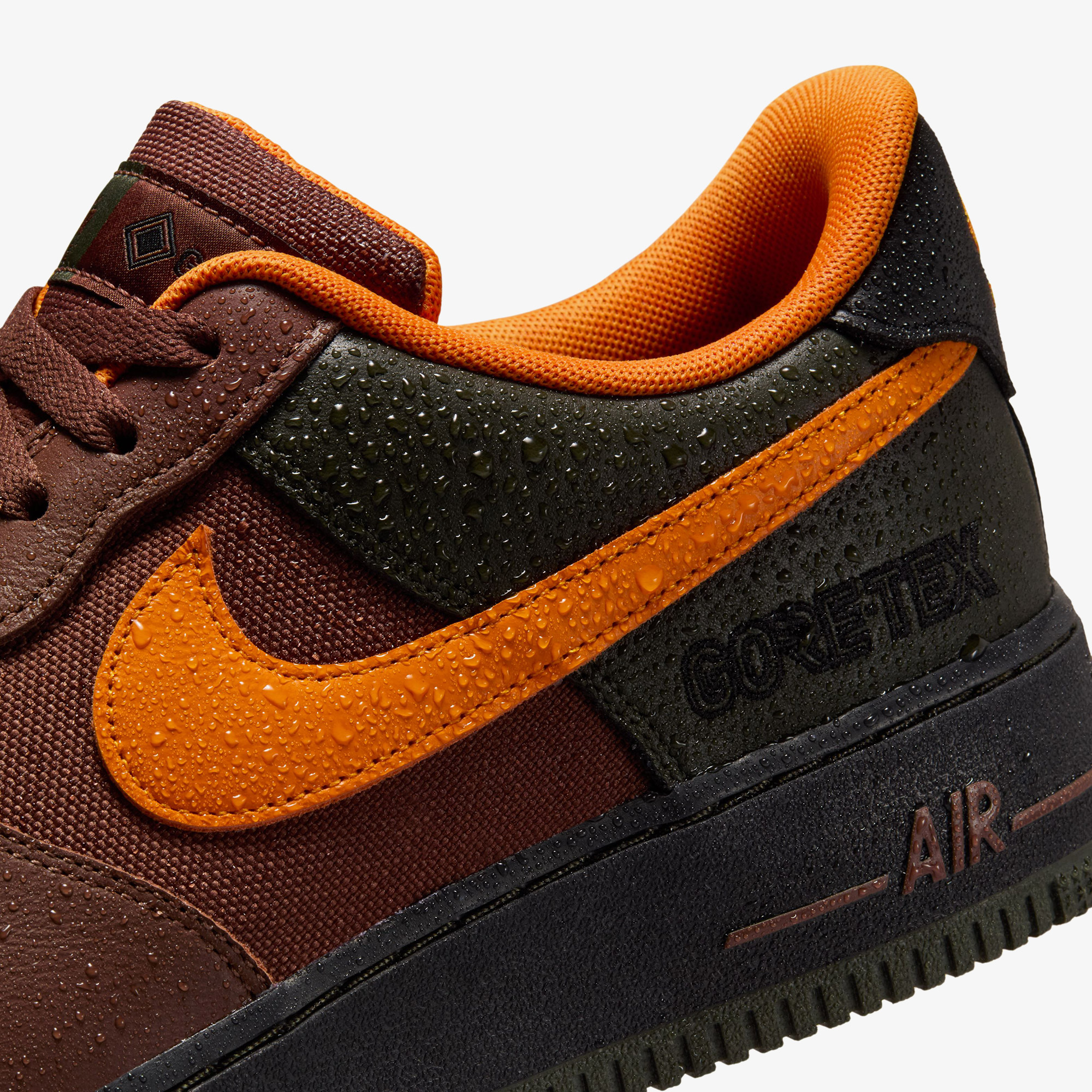 Nike Air Force 1 Gore-Tex 'Fauna Brown' Erkek Kahverengi Spor