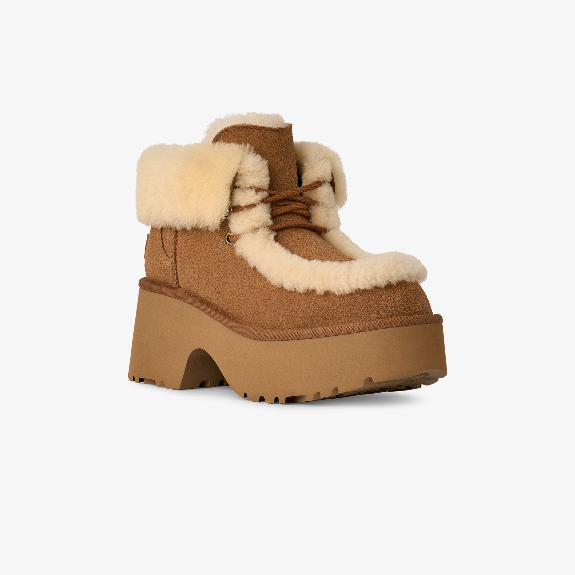 UGG Esmee Lace Up Kadın Kahverengi Bot