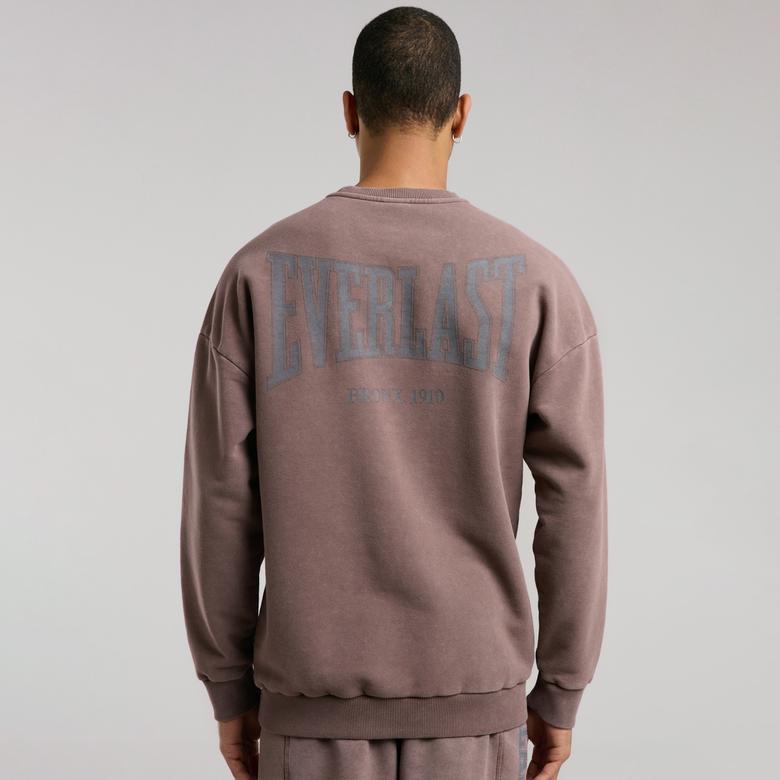 Everlast Bronx 1910 Erkek Kahverengi Sweatshirt