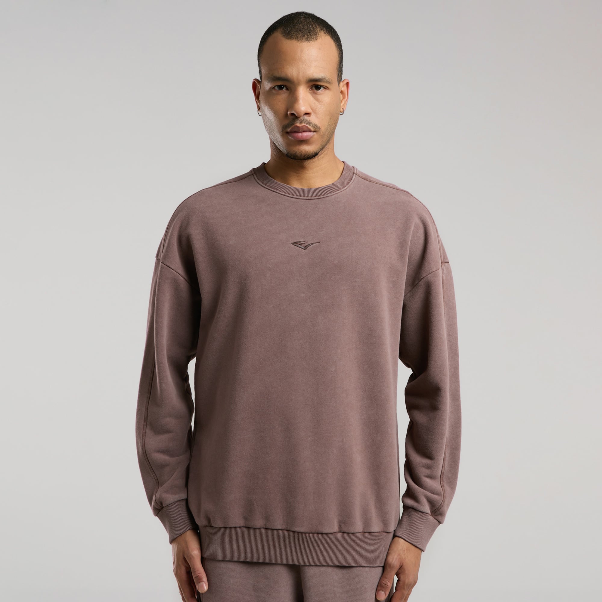 Everlast Bronx 1910 Erkek Kahverengi Sweatshirt