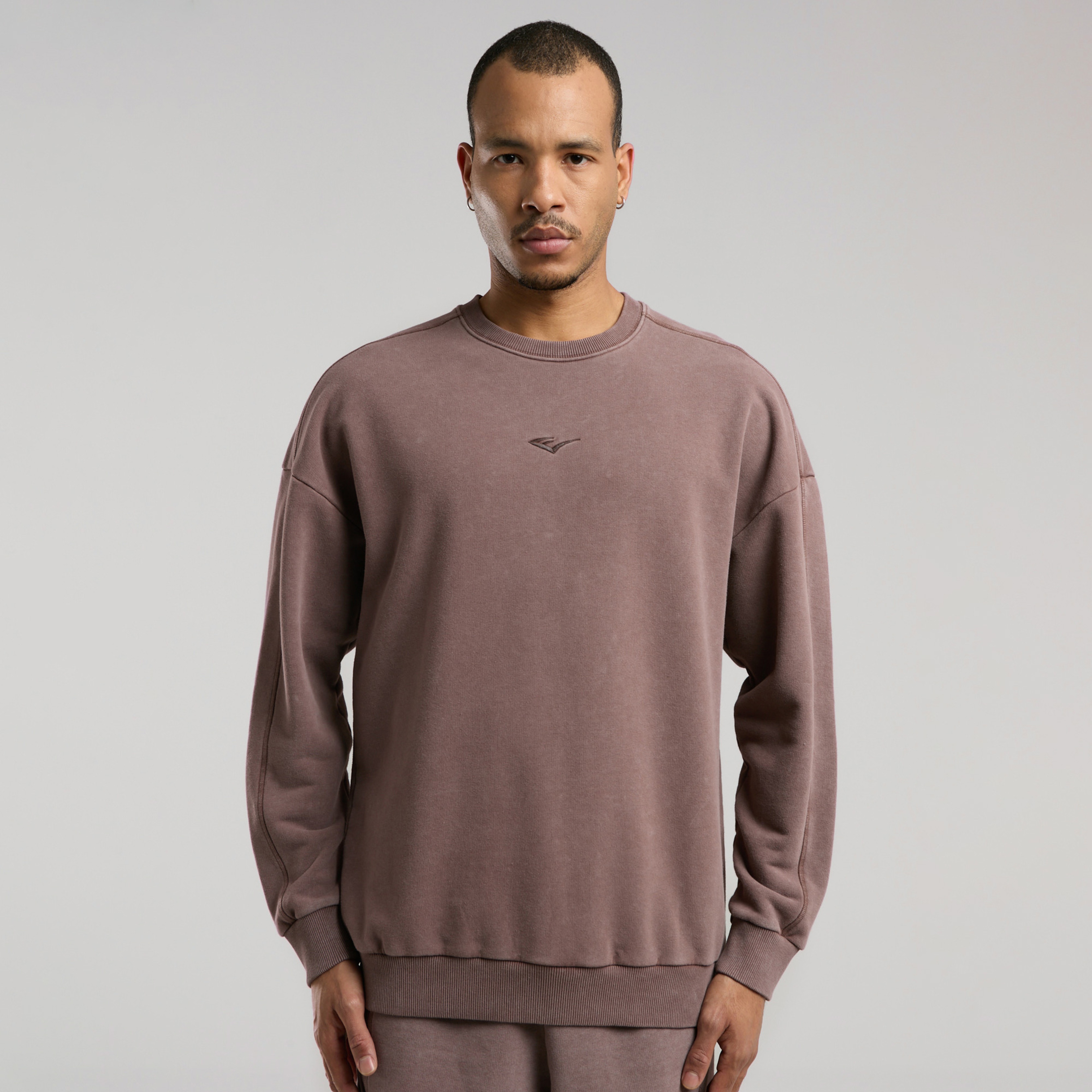 Everlast Bronx 1910 Erkek Kahverengi Sweatshirt