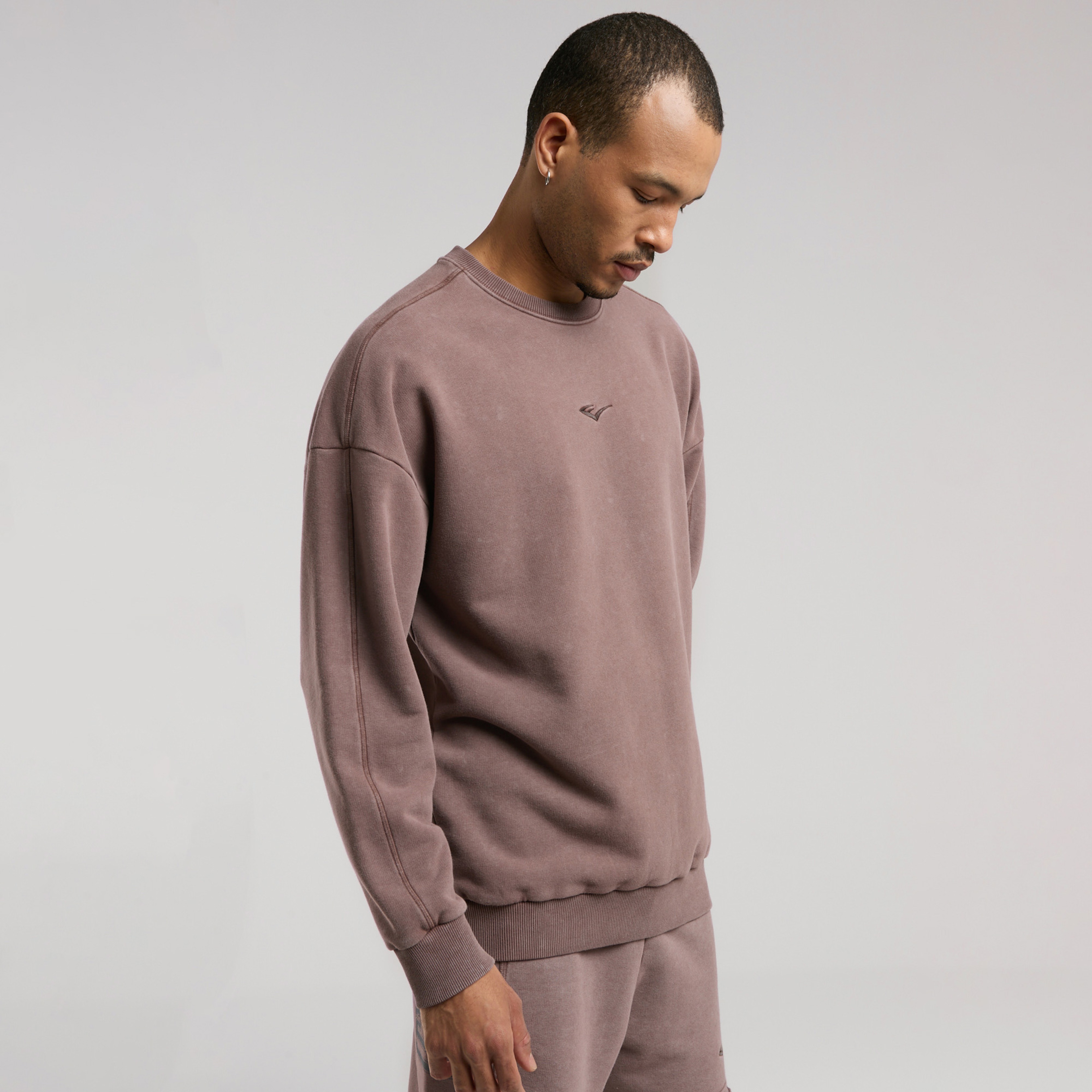 Everlast Bronx 1910 Erkek Kahverengi Sweatshirt