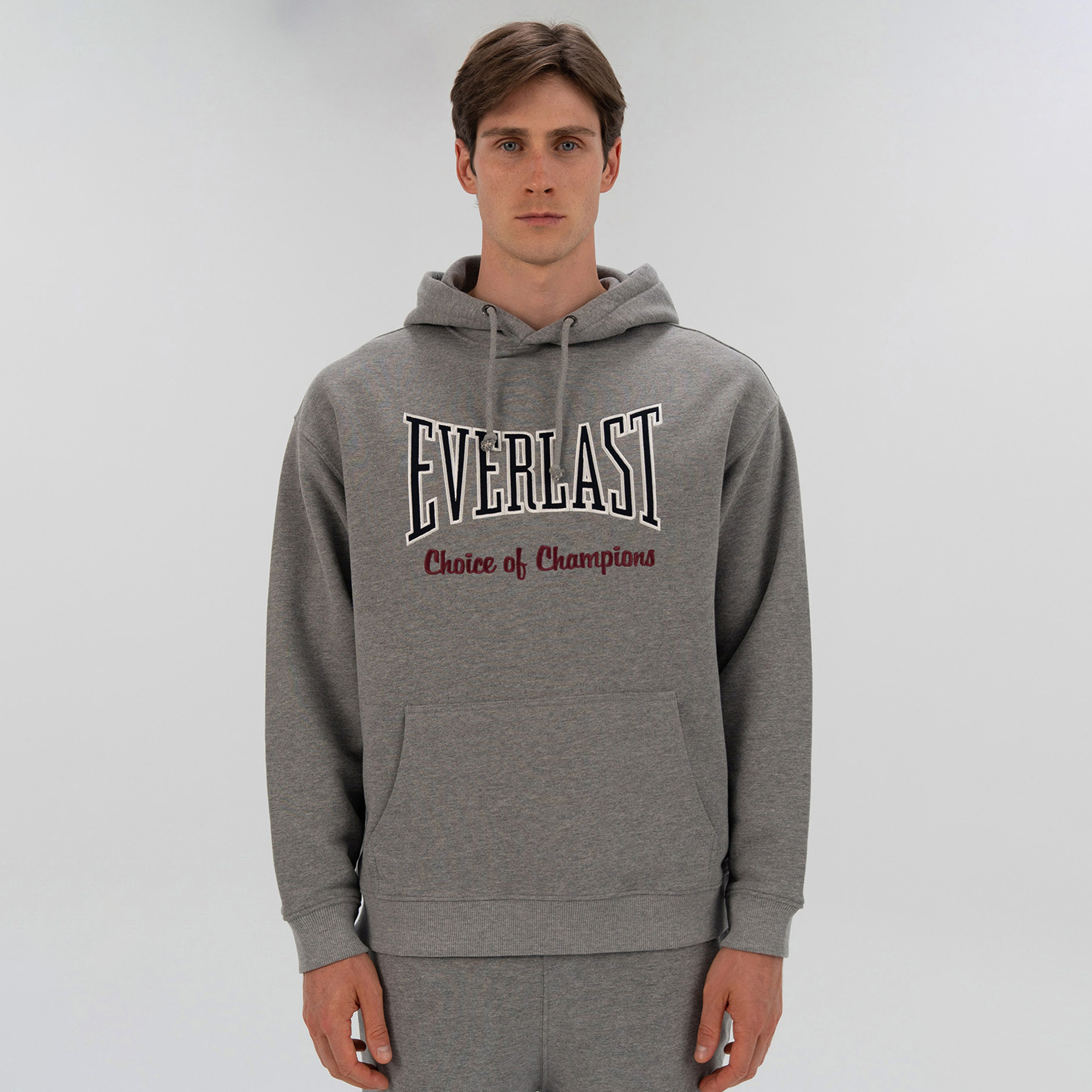 Everlast Heritage Champions Erkek Gri Hoodie