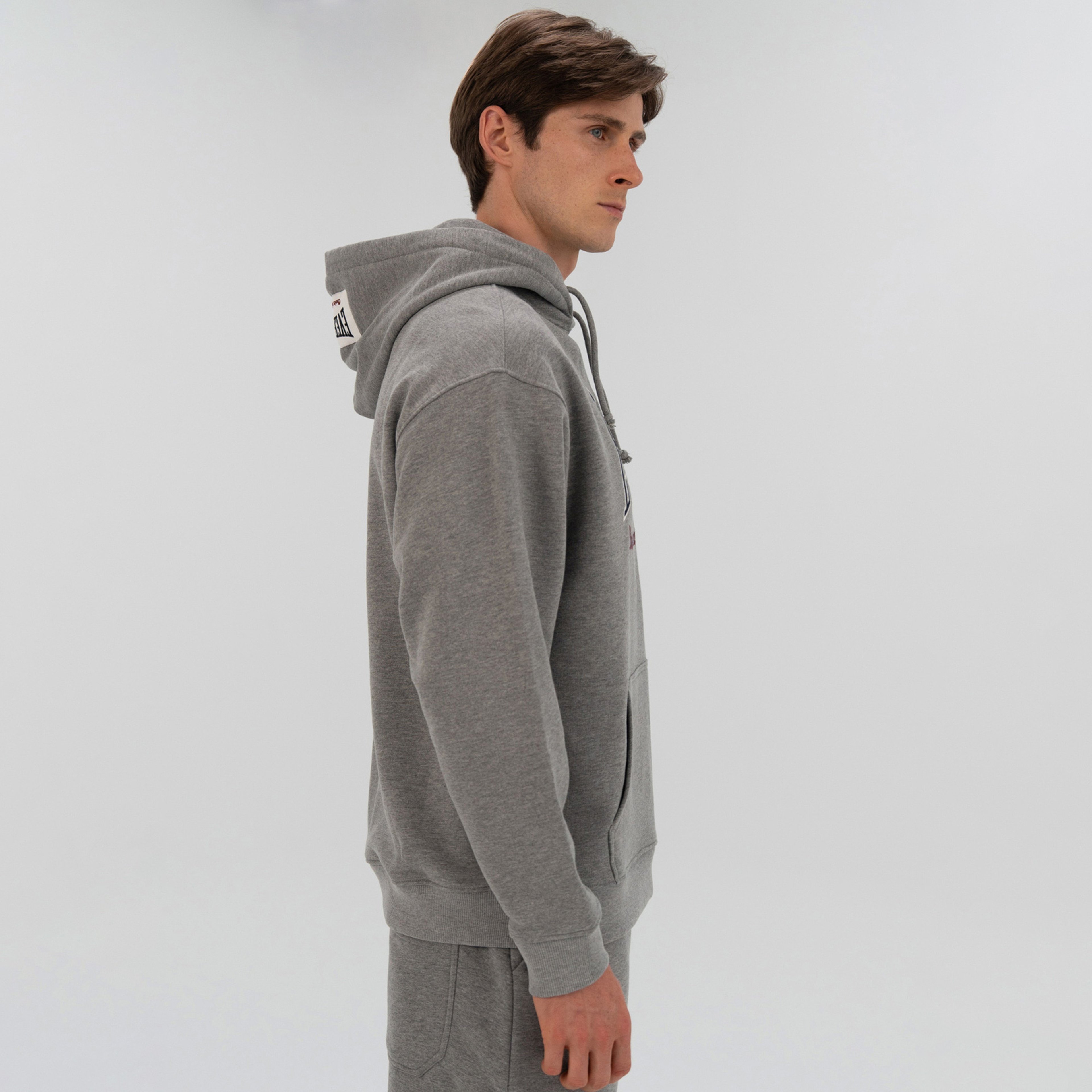 Everlast Heritage Champions Erkek Gri Hoodie