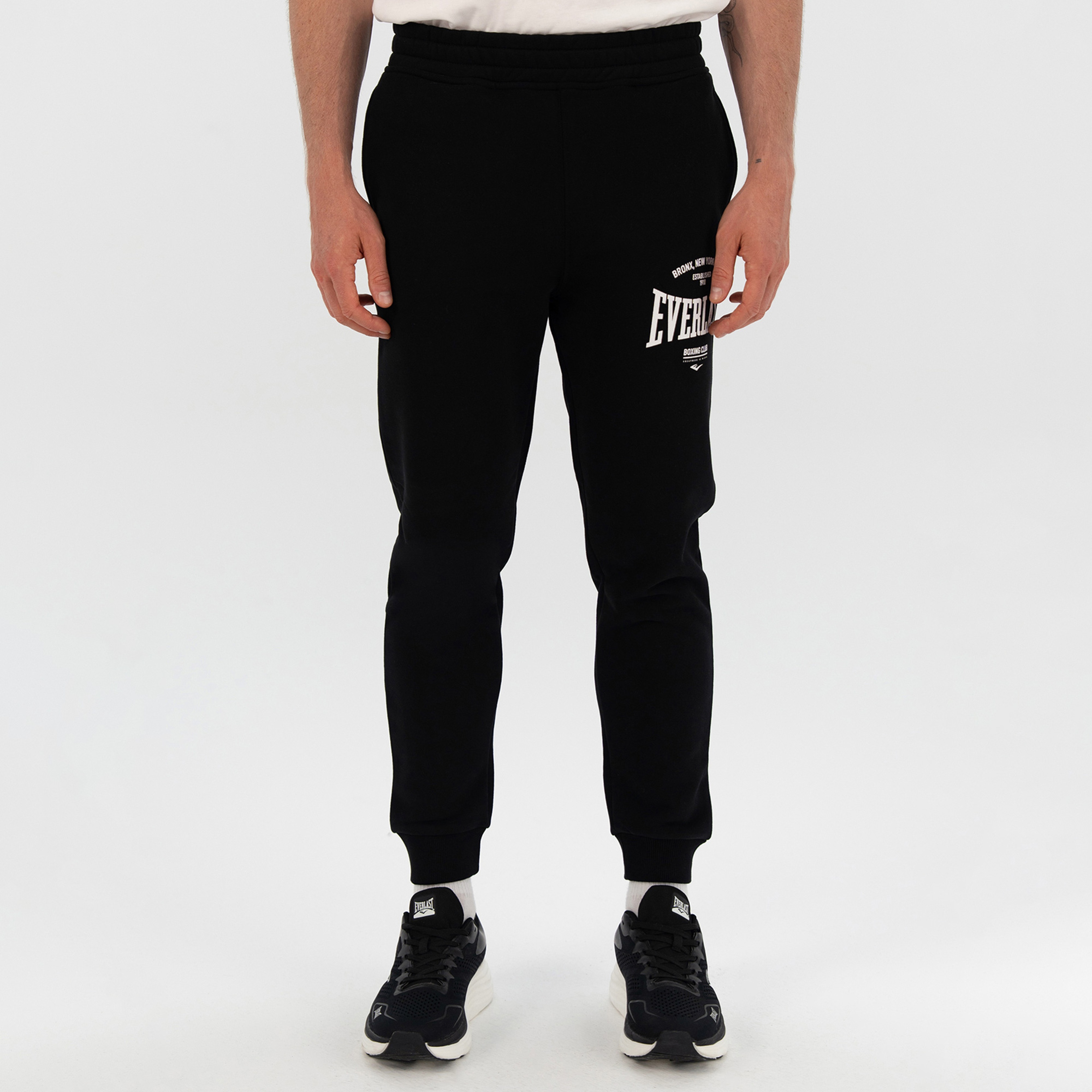 Everlast Bronx NYC Regular Erkek Siyah Eşofman Altı