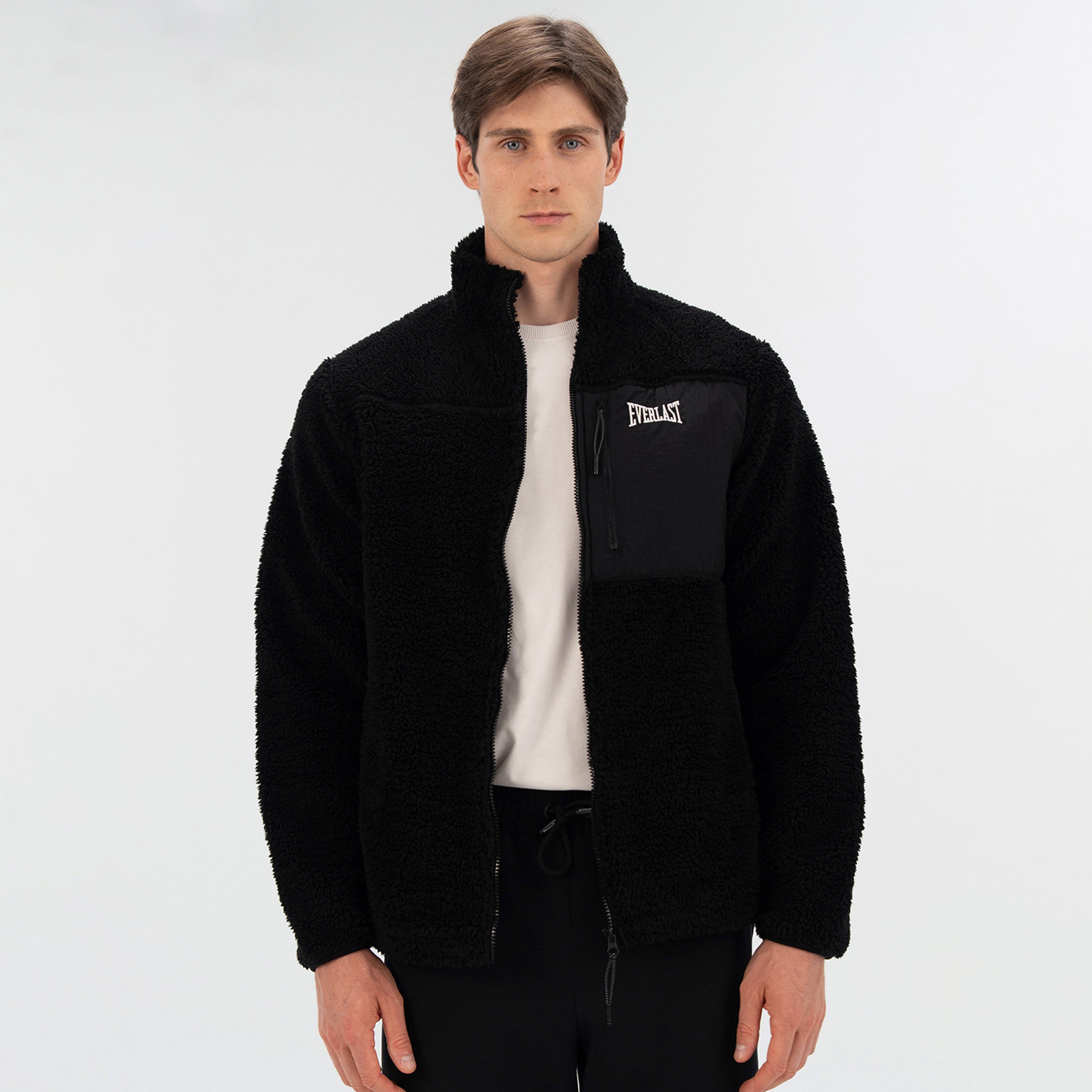 Everlast Winter Essentials Sherpa Erkek Siyah Hırka