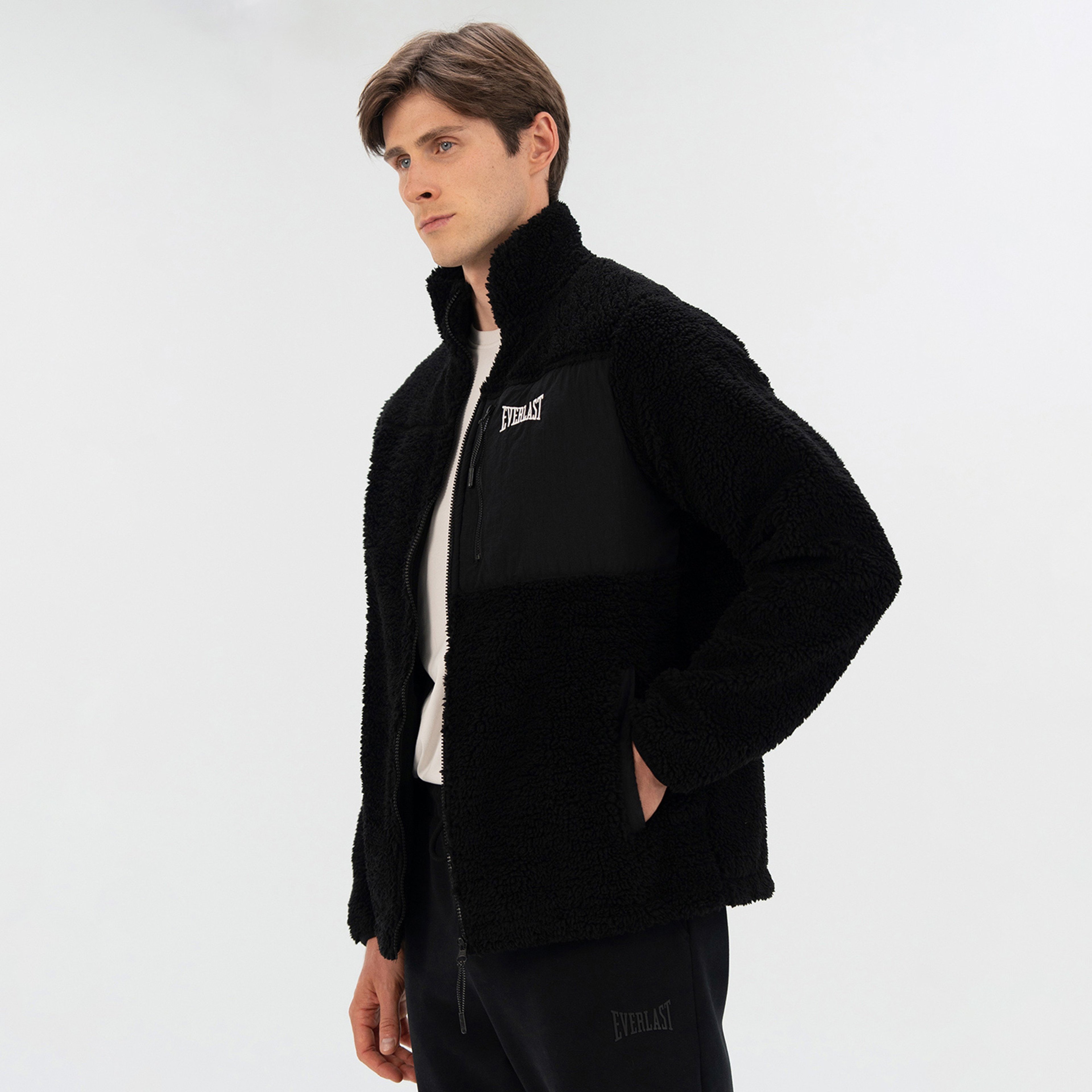 Everlast Winter Essentials Sherpa Erkek Siyah Hırka