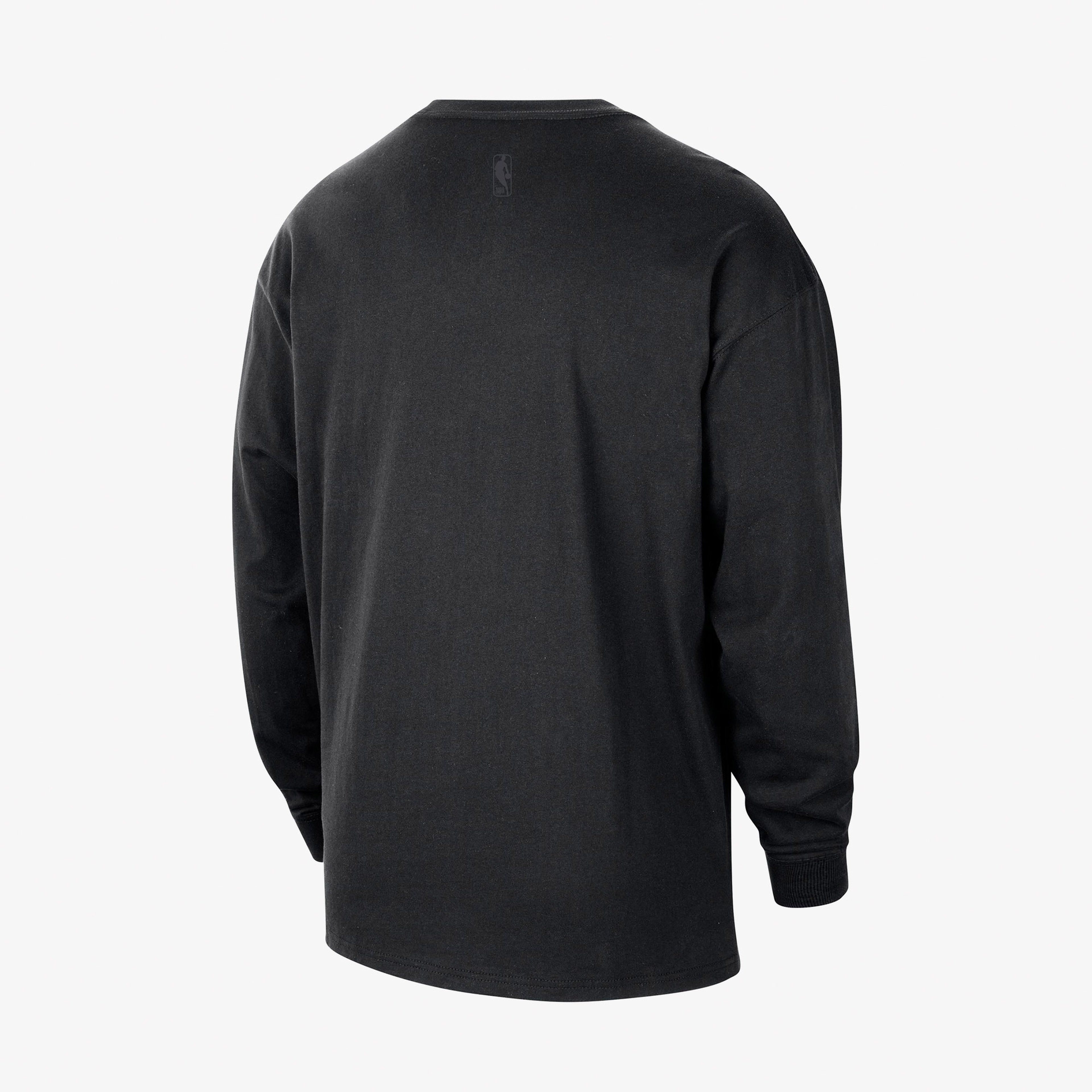 Nike NBA Courtside Premium Essential Los Angeles Lakers Erkek Siyah Uzun Kollu T-Shirt