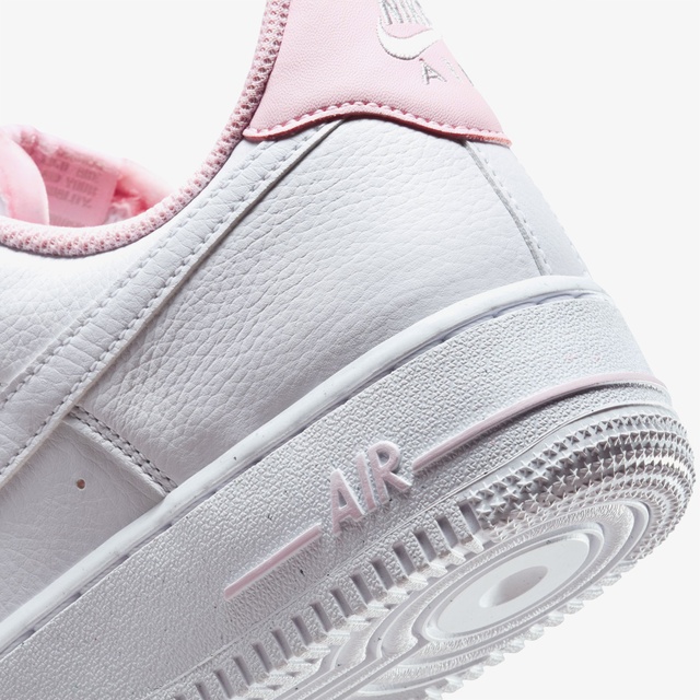 Nike Air Force 1 Low ?Pink Foam? With Ribbon Laces Kadın Beyaz Spor Ayakkabı - Görsel 12