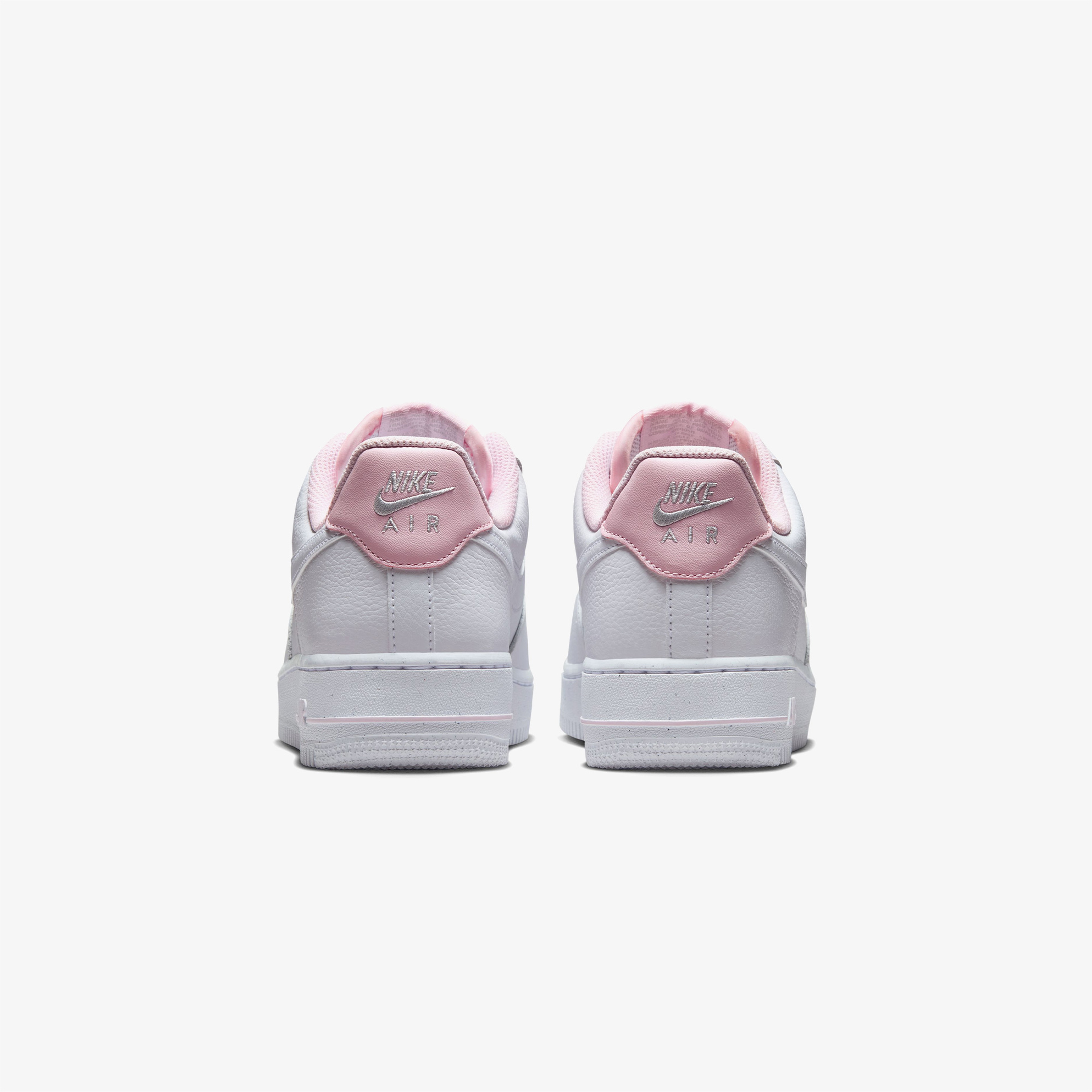 Nike Air Force 1 Low ?Pink Foam? With Ribbon Laces Kadın Beyaz Spor Ayakkabı