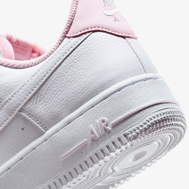 Nike Air Force 1 Low ?Pink Foam? With Ribbon Laces Kadın Beyaz Spor Ayakkabı - Görsel 10