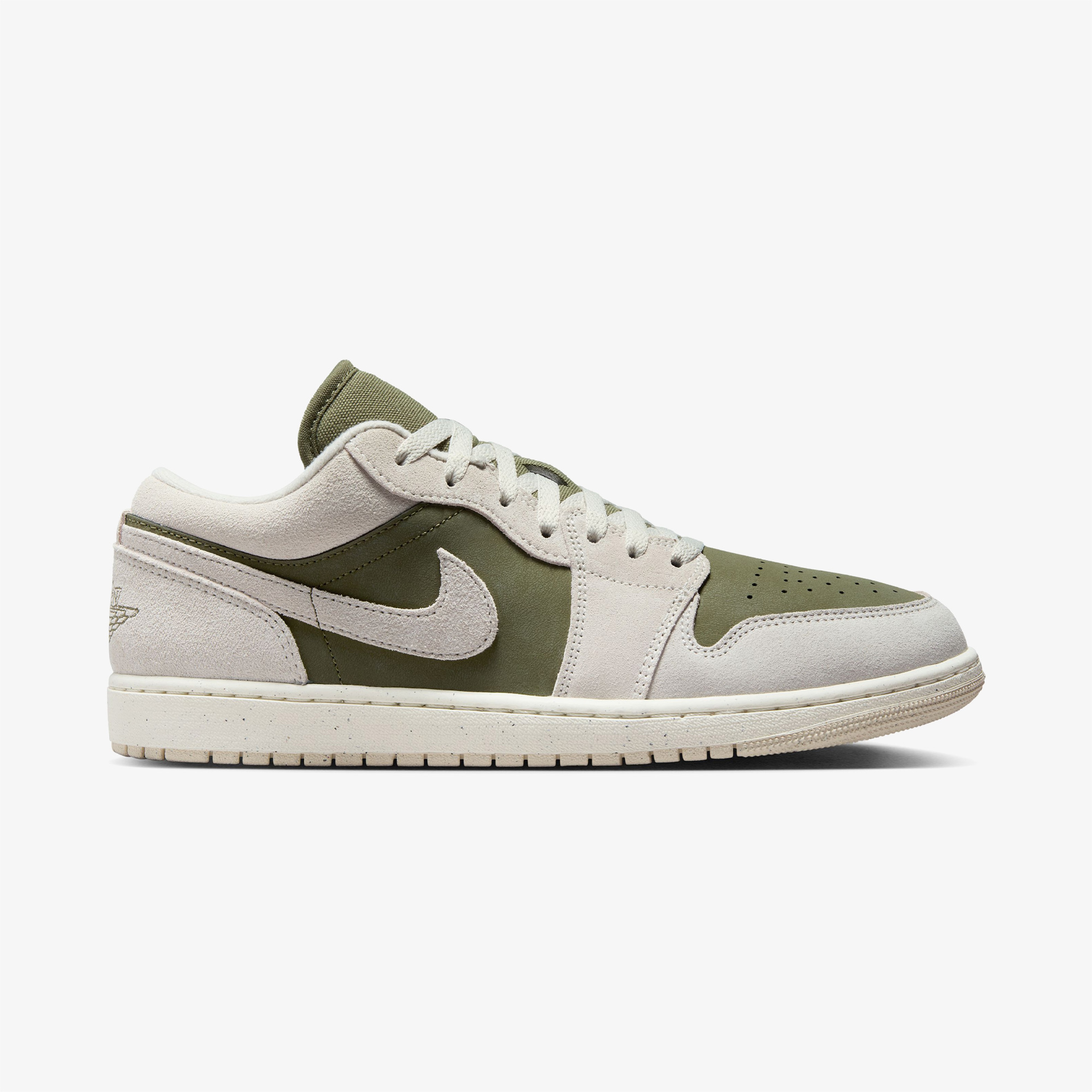Nike Air Jordan 1 Low 'Medium Olive' SE Erkek Yeşil Spor Ayakkabı