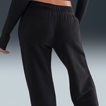 Nike Sportswear Club Fleece Mid-Rise Wide Leg Kadın Siyah Eşofman Altı