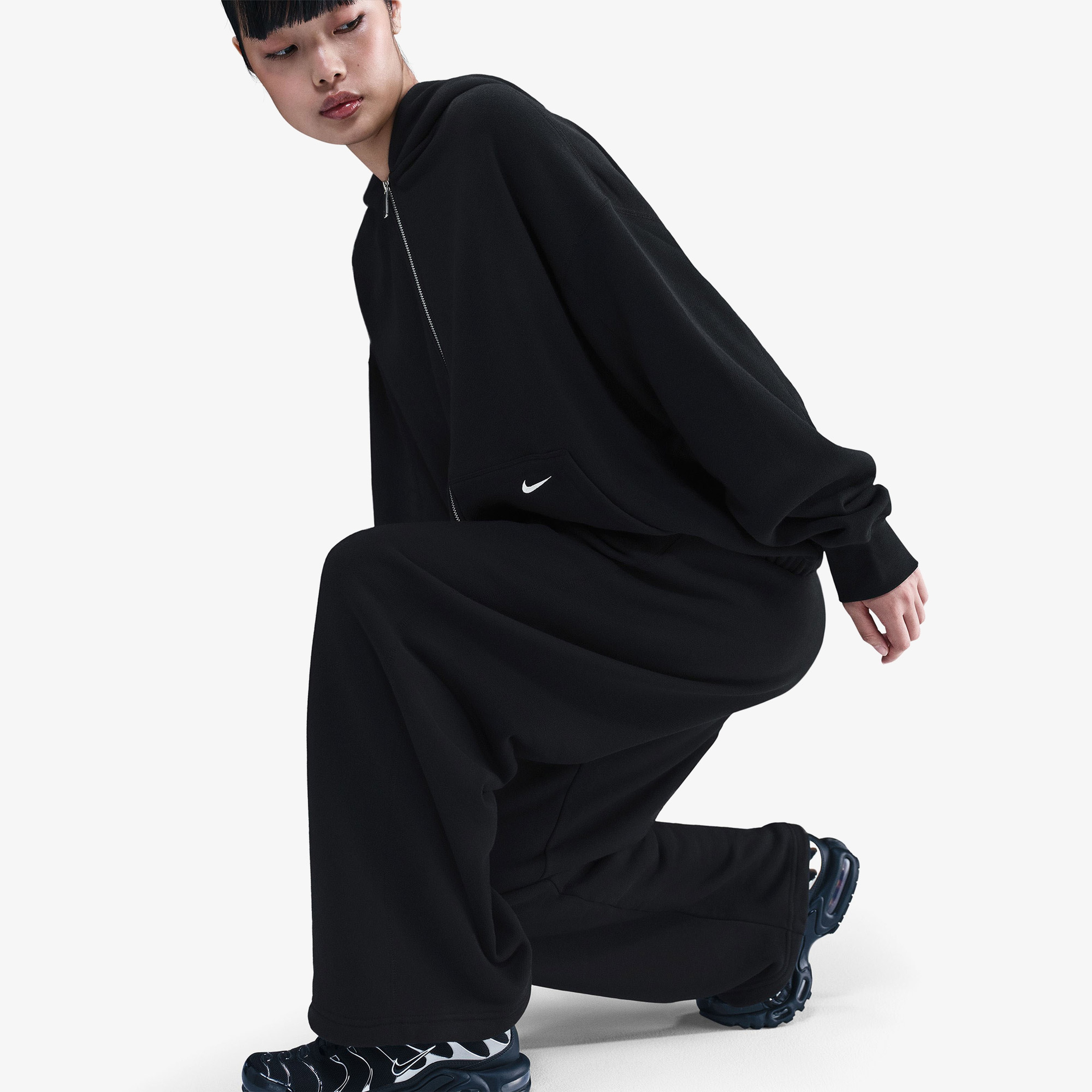 Nike Sportswear Fleece Kadın Siyah Eşofman Altı