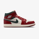 Jordan Air Jordan 1 Mid ?Redstone? Erkek Kırmızı Spor Ayakkabı