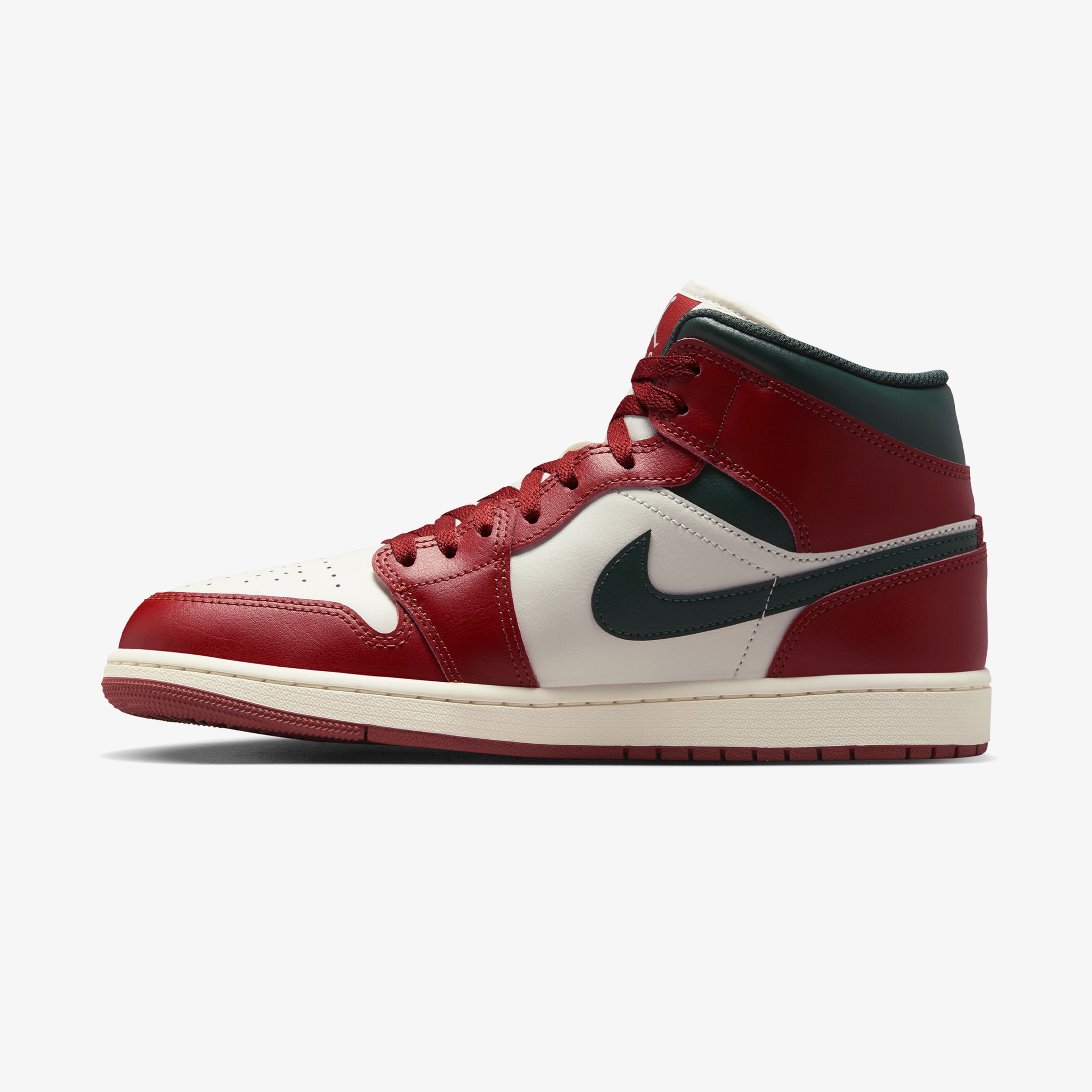 Jordan Air Jordan 1 Mid ?Redstone? Erkek Kırmızı Spor Ayakkabı