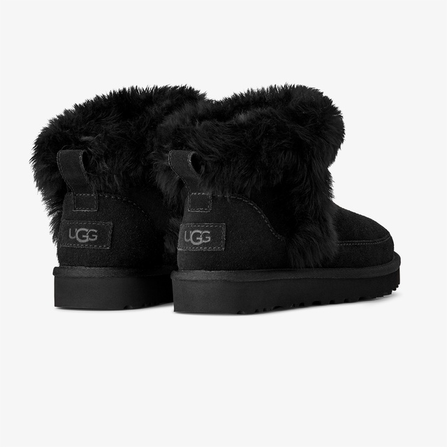 Ugg Siyah Ugg Classic Ultra Mini Chalet