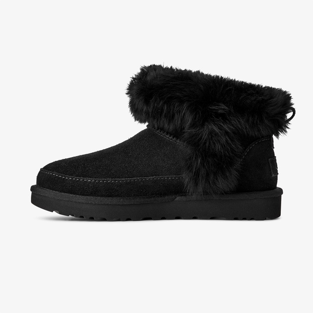 Ugg Siyah Ugg Classic Ultra Mini Chalet