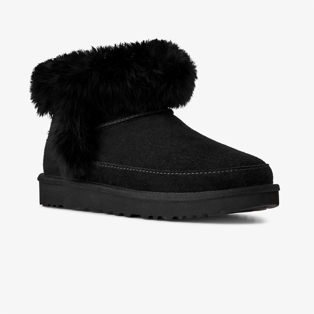 Ugg Siyah Ugg Classic Ultra Mini Chalet