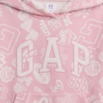 Gap Logo Relaxed Çocuk Pembe Sweatshirt