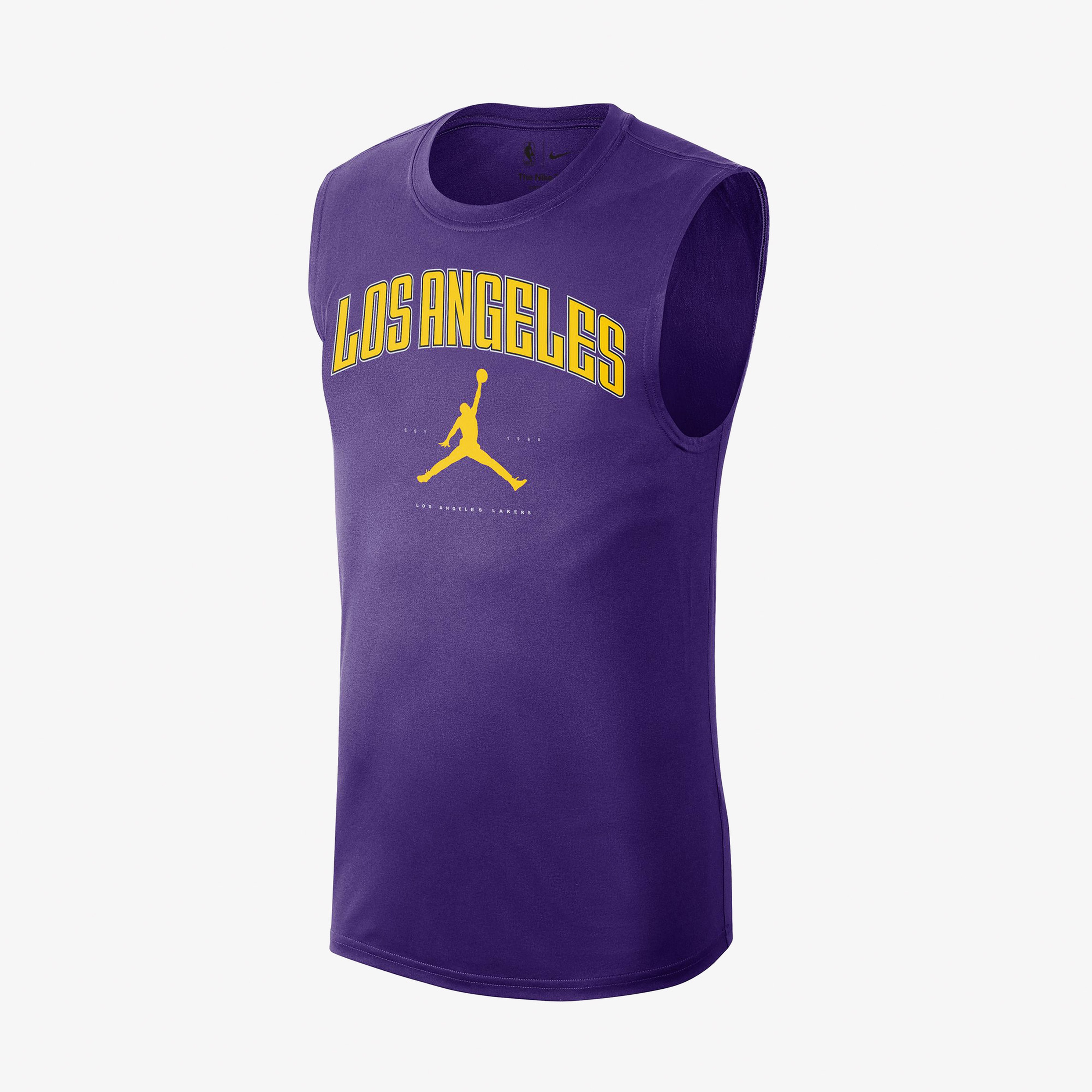 Nike NBA Los Angeles Lakers Erkek Mor Atlet