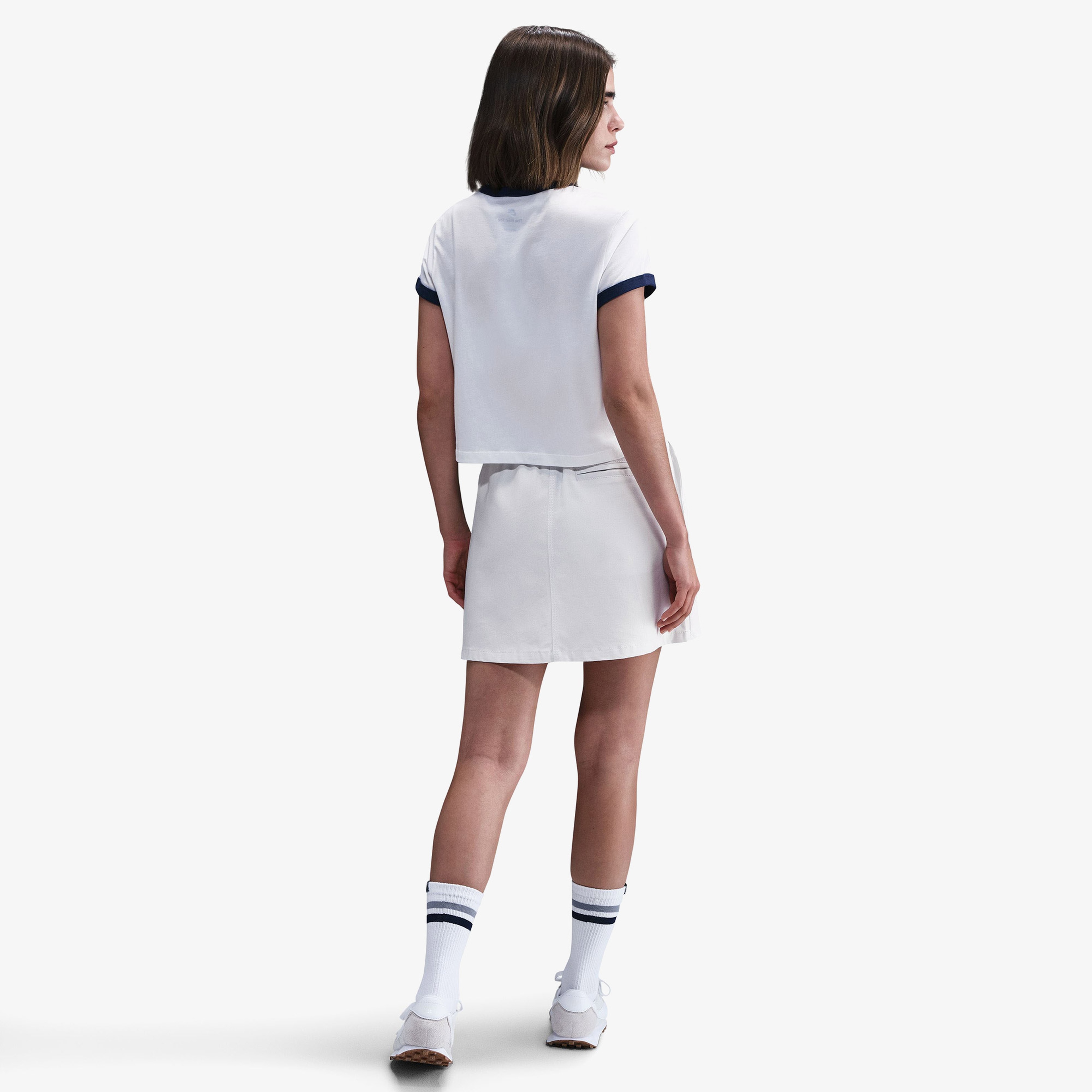 Nike Sportswear Ringer Kadın Beyaz T-Shirt