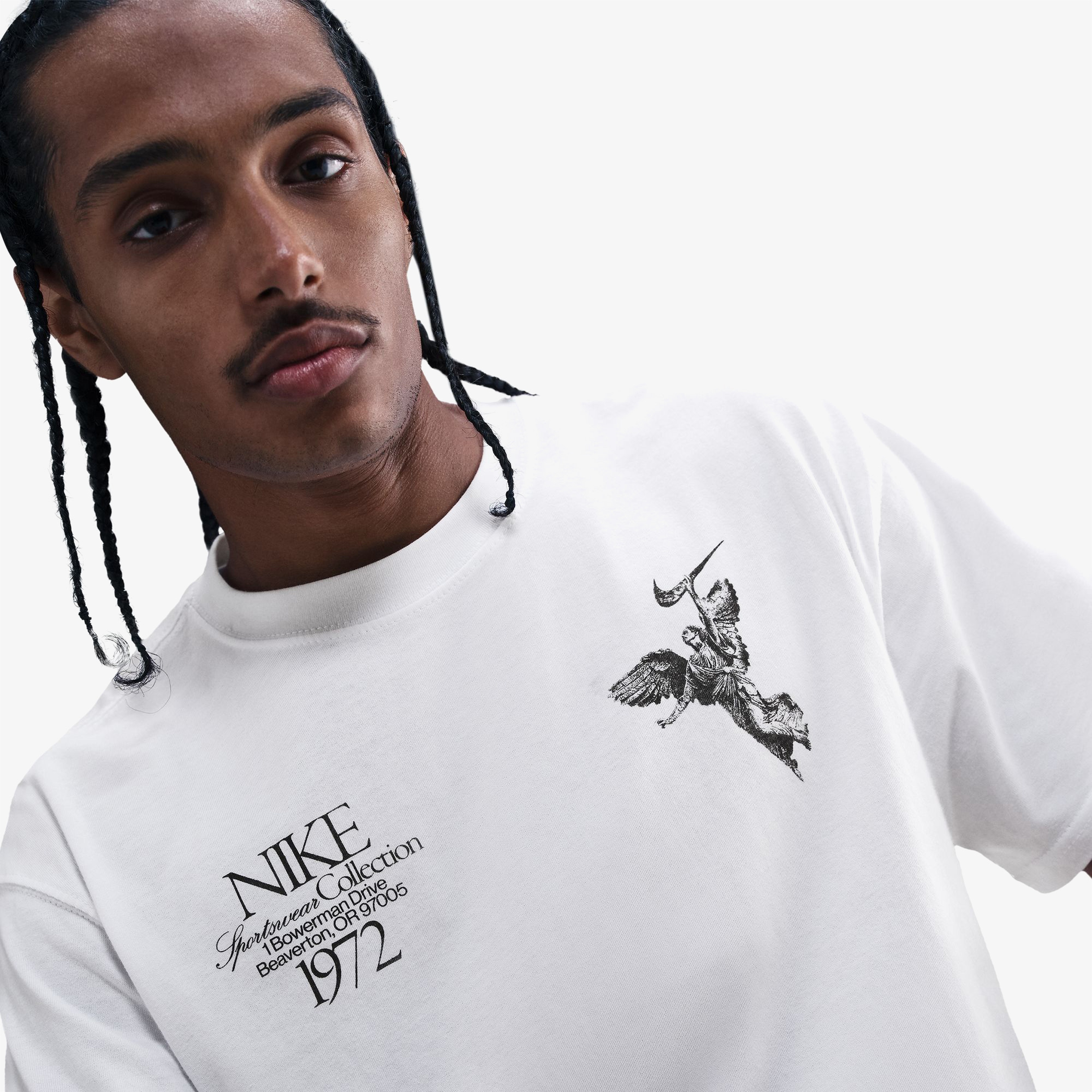 Nike Sportswear Max 90 Erkek Beyaz T-Shirt