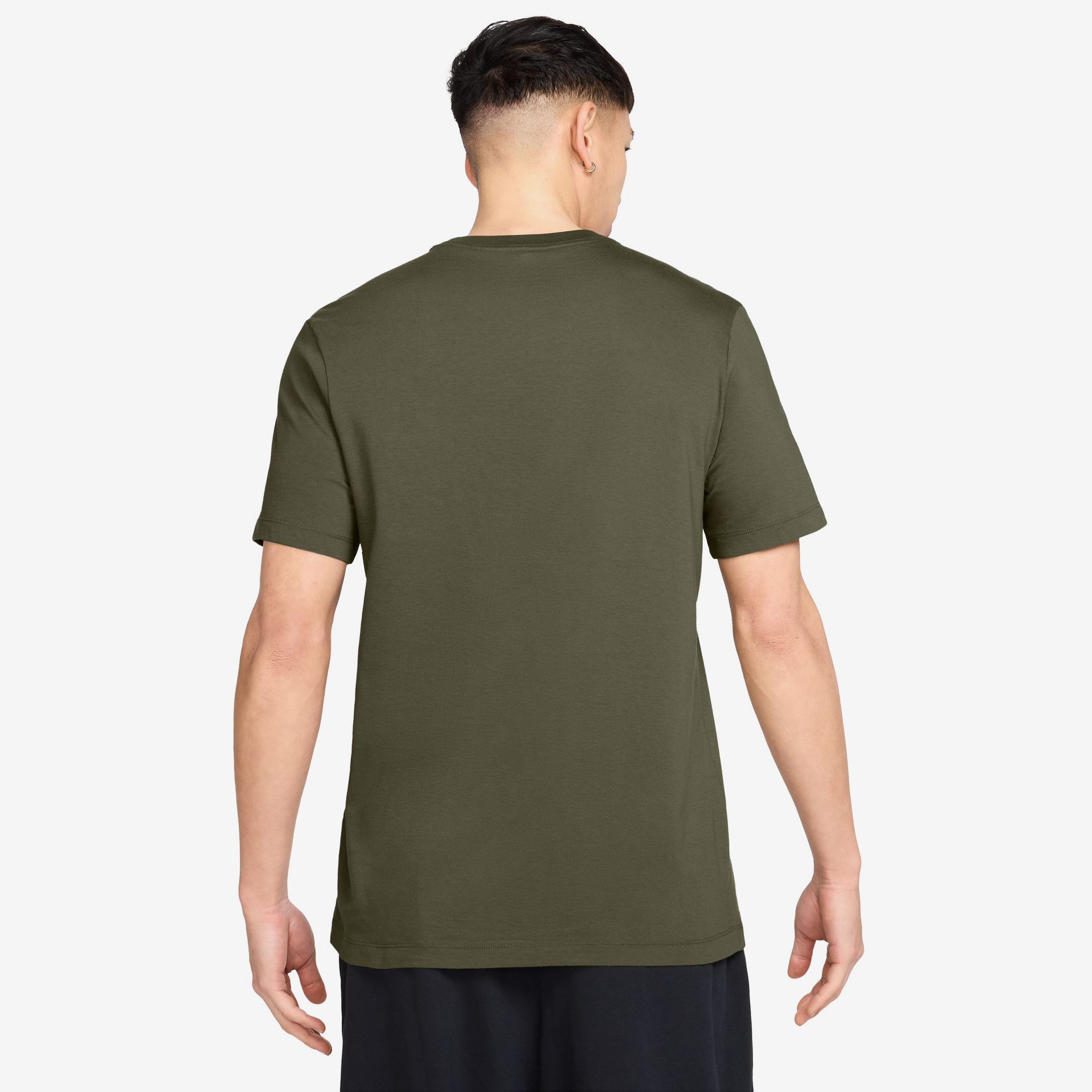 Nike Sportswear Club Erkek Yeşil T-Shirt