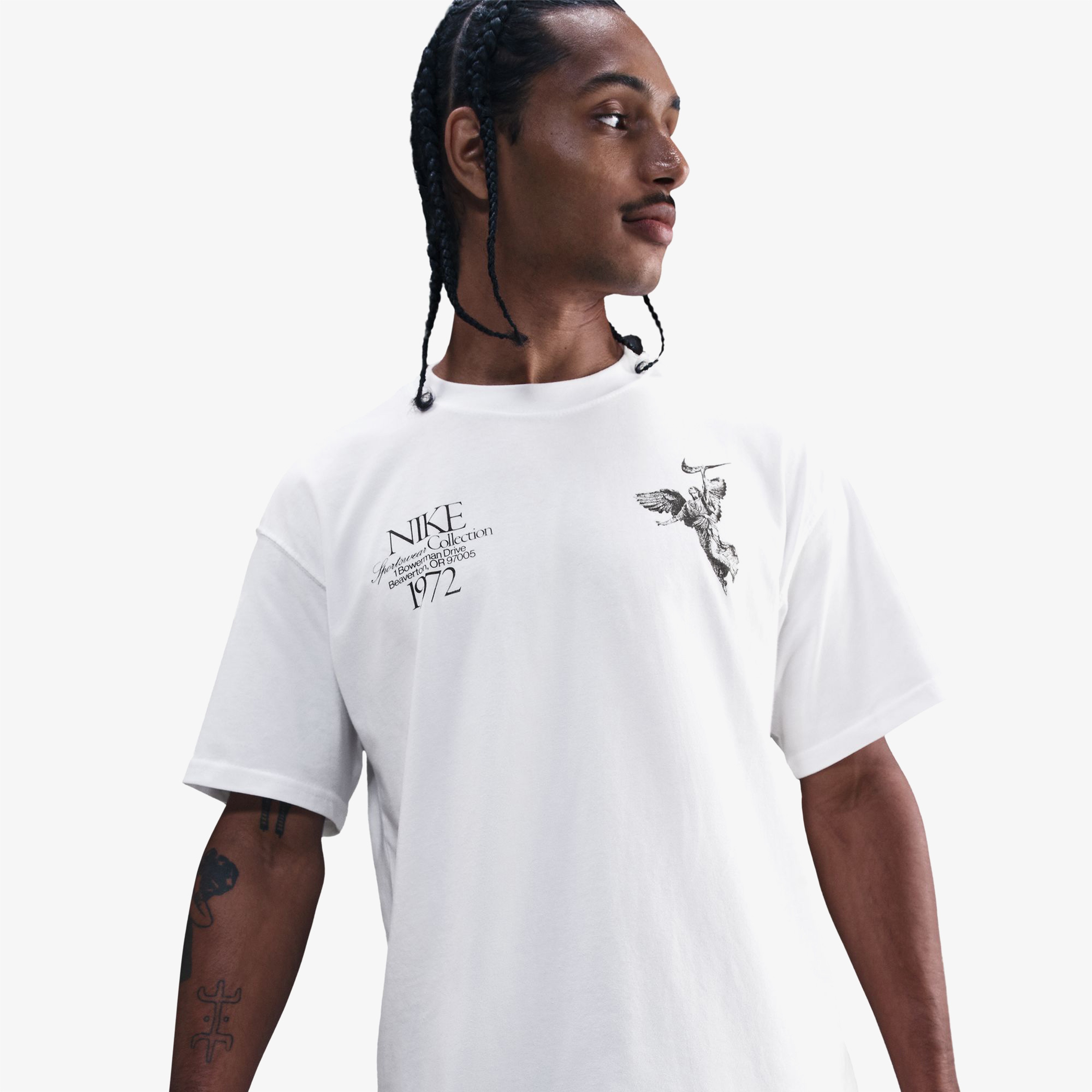 Nike Sportswear Max 90 Erkek Beyaz T-Shirt