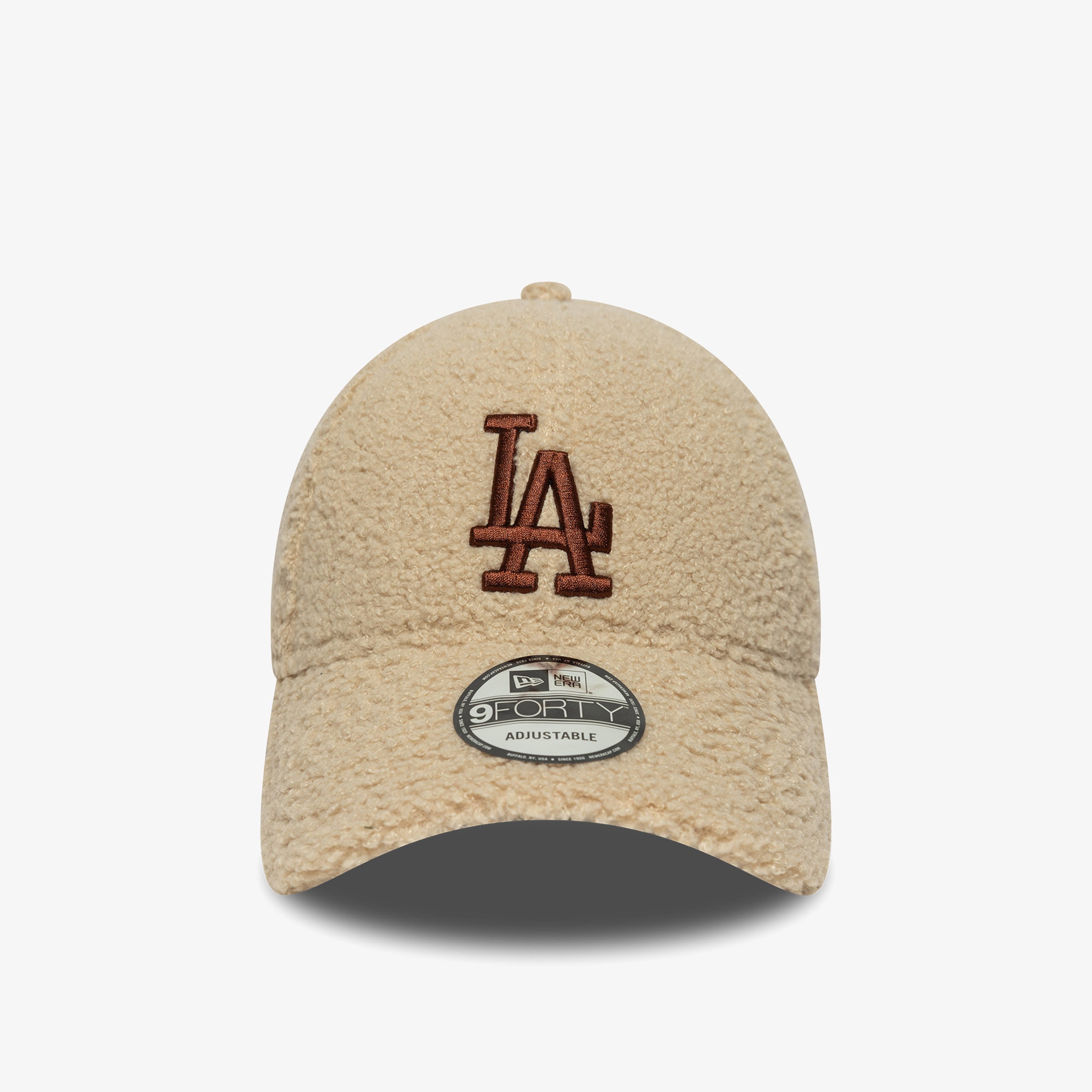 New Era LA Dodgers Borg 9Forty Unisex Bej Şapka