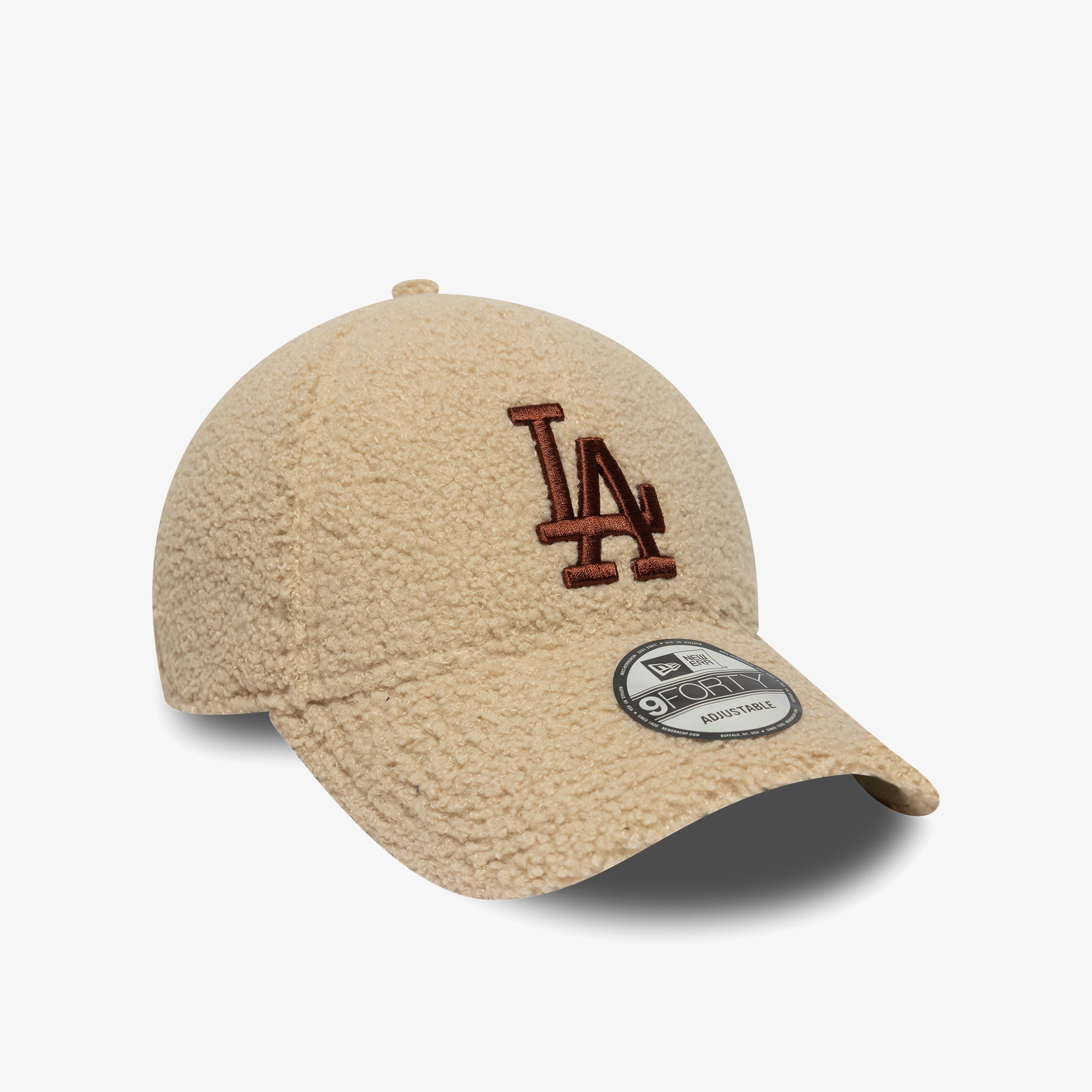 New Era LA Dodgers Borg 9Forty Unisex Bej Şapka