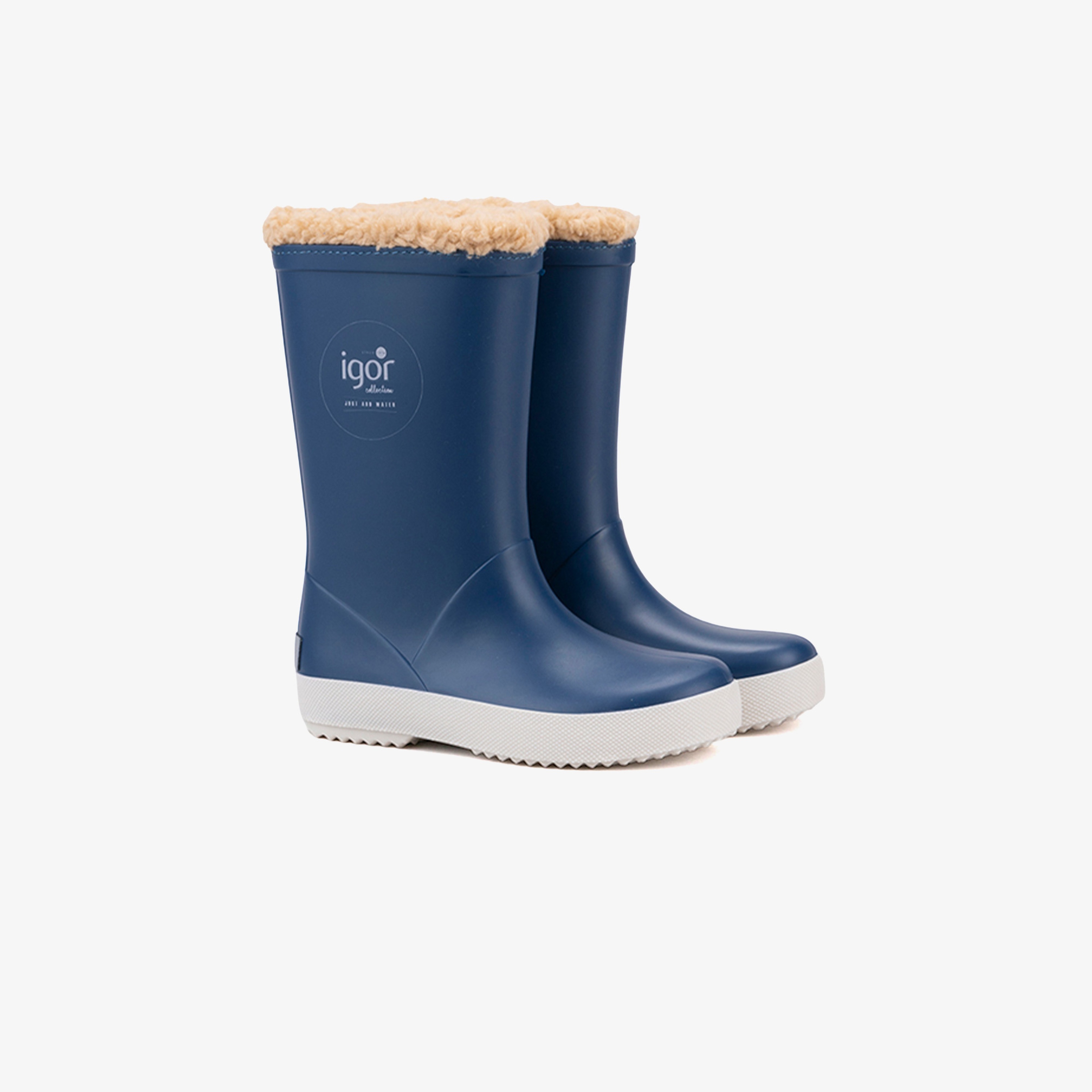 Igor Splash Nautico Borreguito Bebek Mavi Yağmur Çizmesi