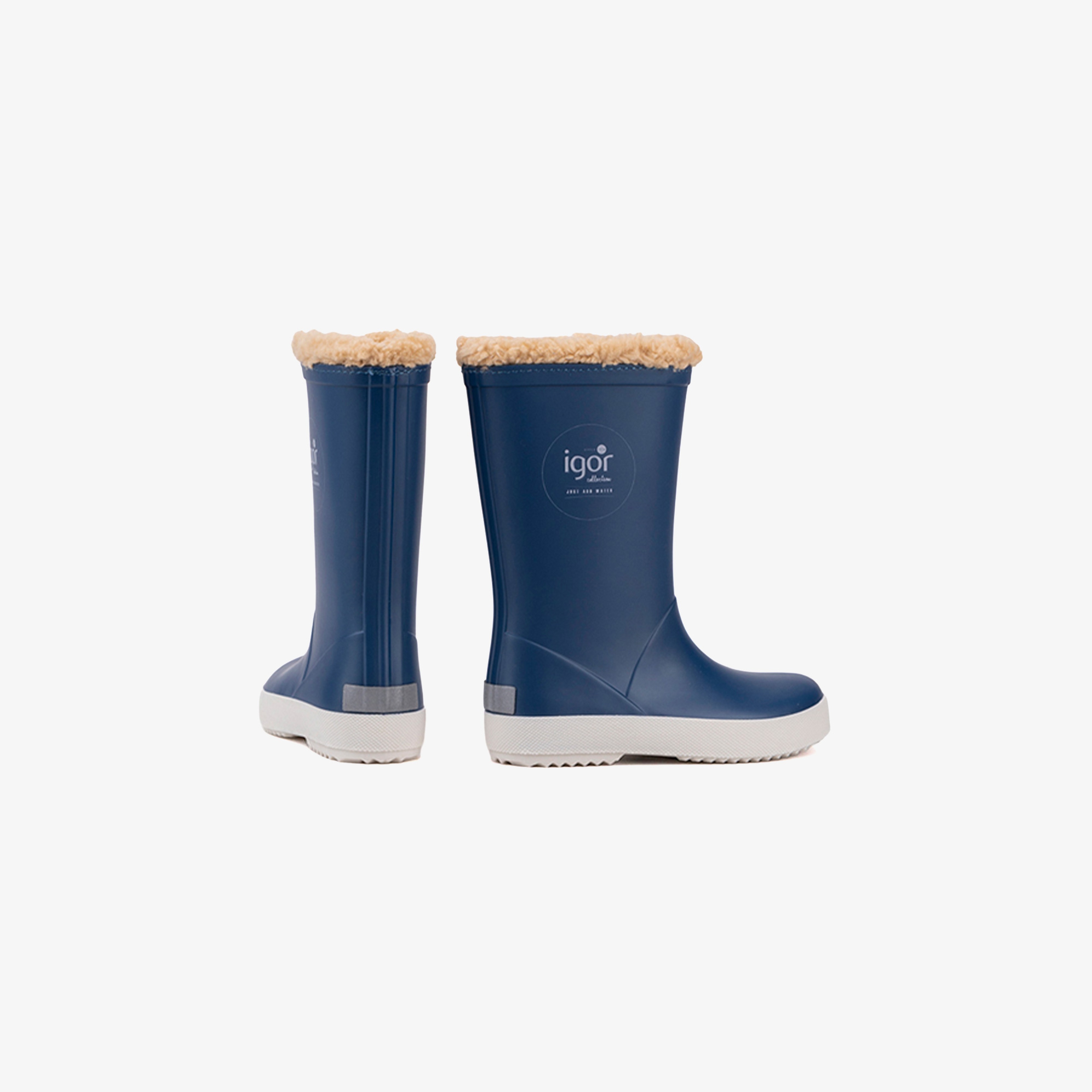 Igor Splash Nautico Borreguito Bebek Mavi Yağmur Çizmesi