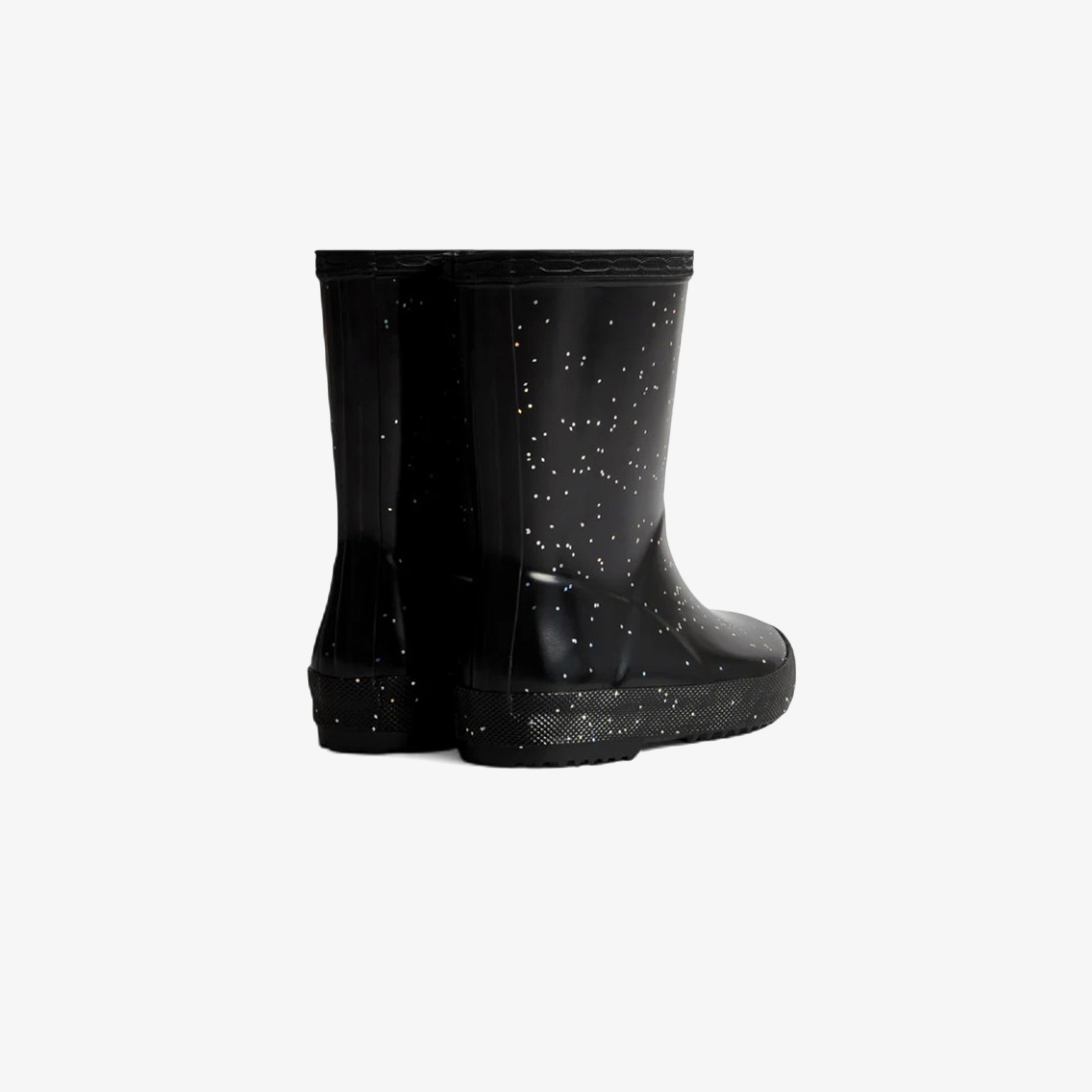 Hunter Originals Wellington Glitter Bebek Siyah Bot