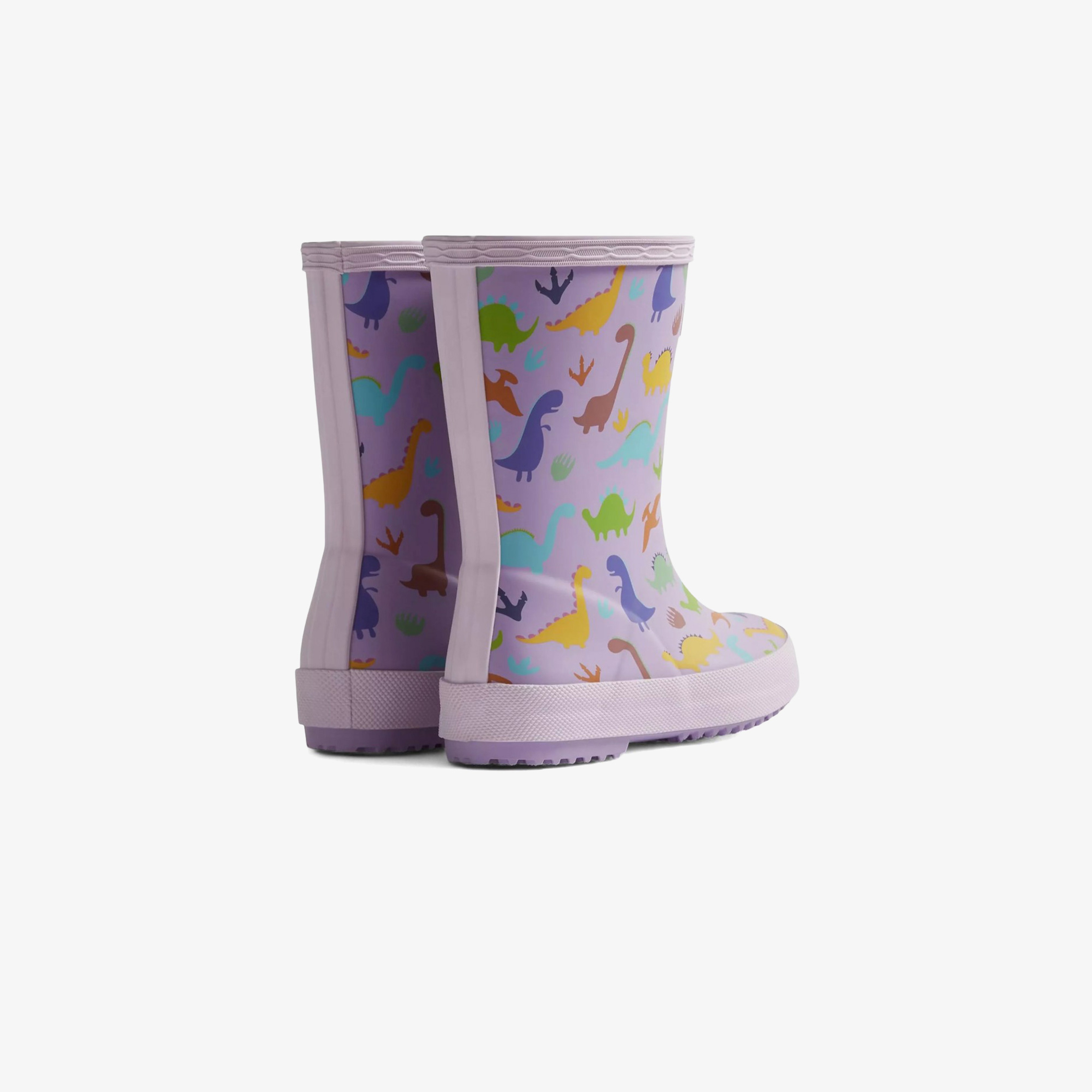 Hunter Originals Wellington Dinosaur Bebek Mor Bot