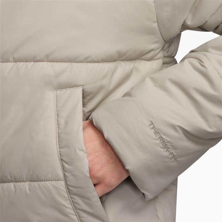 Nike Sportswear Classic Puffer Kadın Bej Ceket