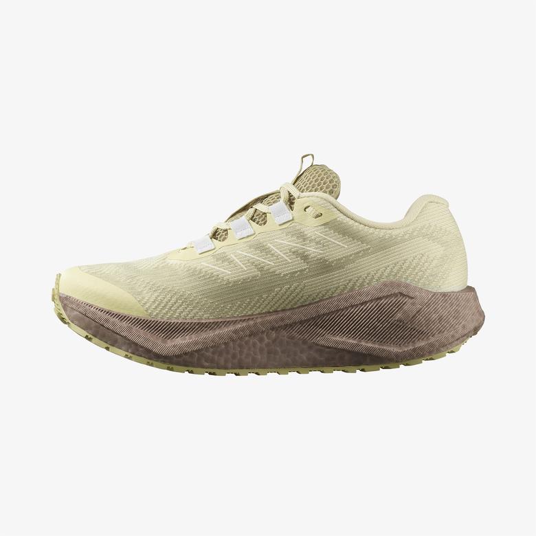 Salomon Aero Blaze 3 Gravel Gore Tex Kadın Yeşil Koşu Ayakkabısı