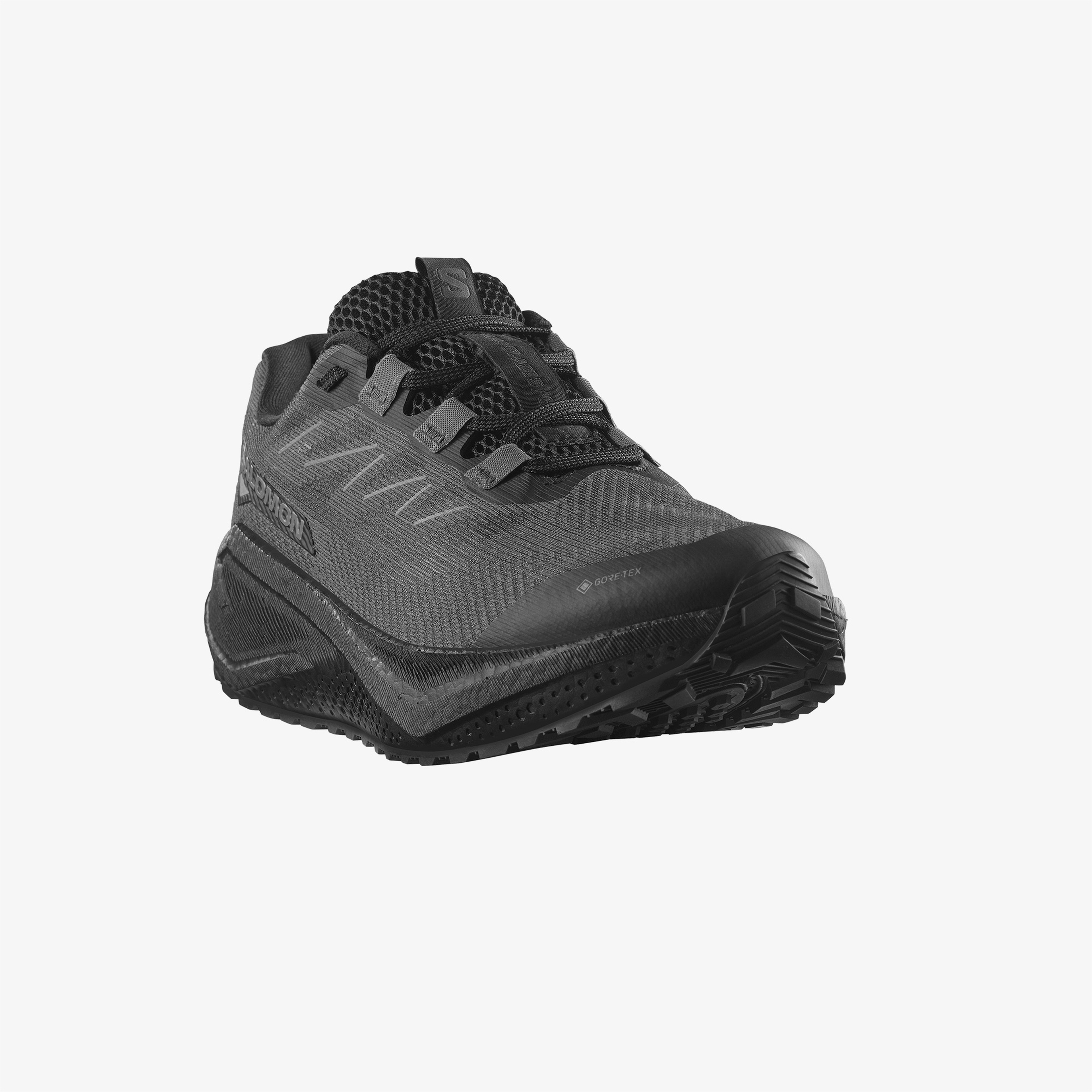 Salomon Aero Blaze 3 Gravel Gore Tex Erkek Siyah Koşu Ayakkabısı