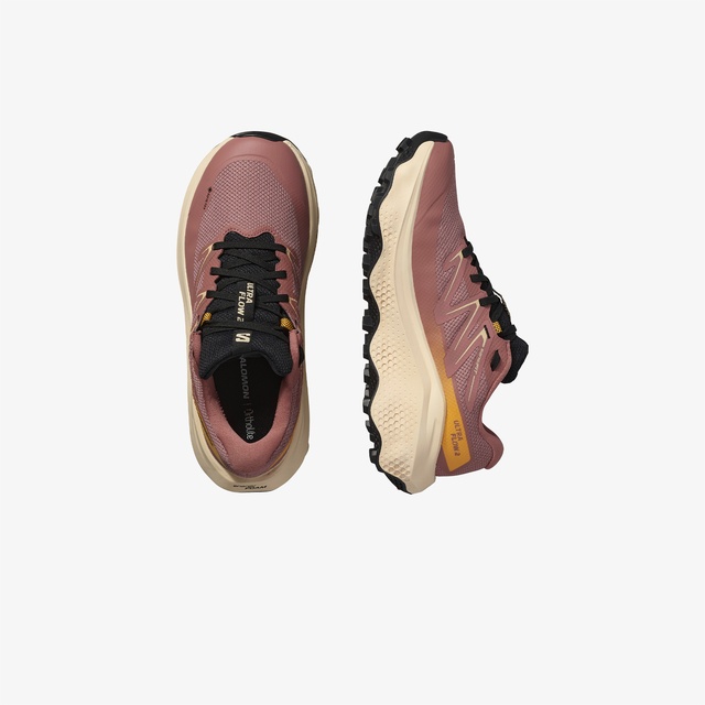 Salomon Salomon Ultra Flow 2 Gore Tex Kadın Pembe Koşu Ayakkabısı Occasion'da! Pembe - 6. görsel