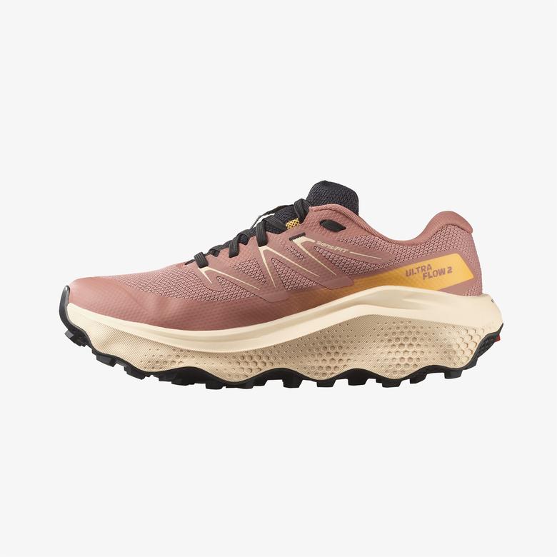 Salomon Ultra Flow 2 Gore Tex Kadın Pembe Koşu Ayakkabısı
