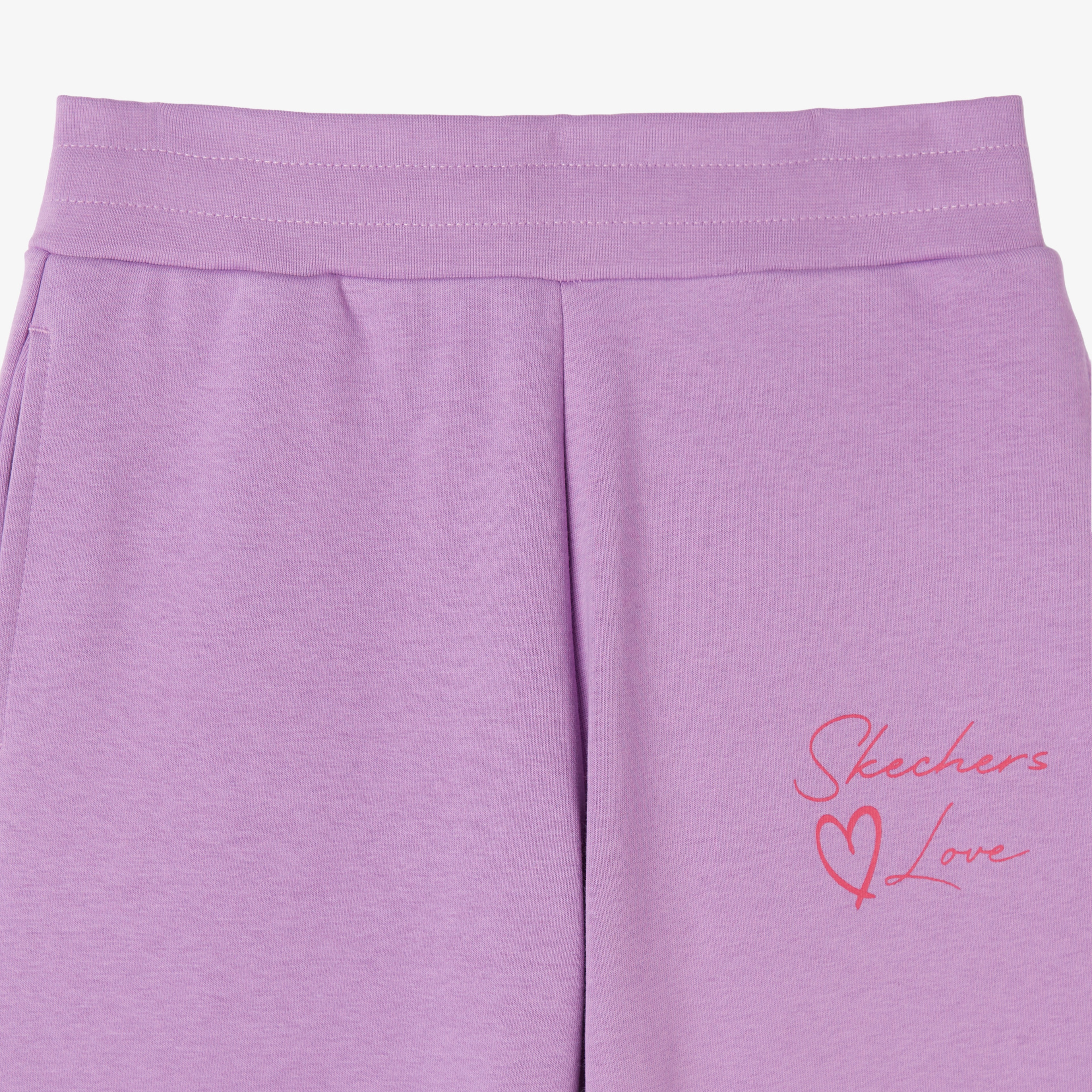 Skechers Lw Fleece Çocuk Mor Eşofman Altı