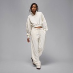 Jordan Fleece Essential Çeyrek Fermuarlı Kadın Beyaz Sweatshirt