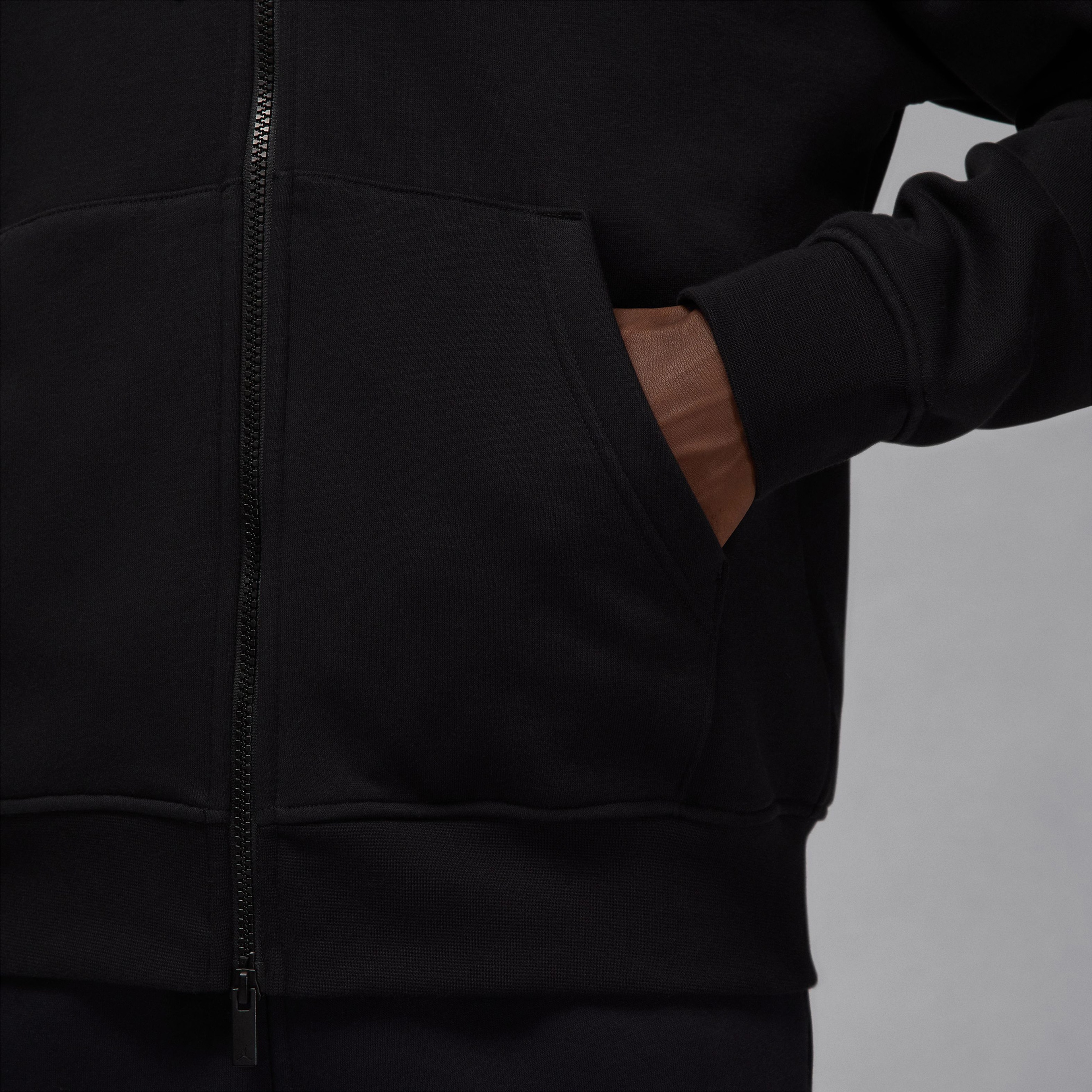 Jordan Brooklyn Fleece Erkek Siyah Hoodie
