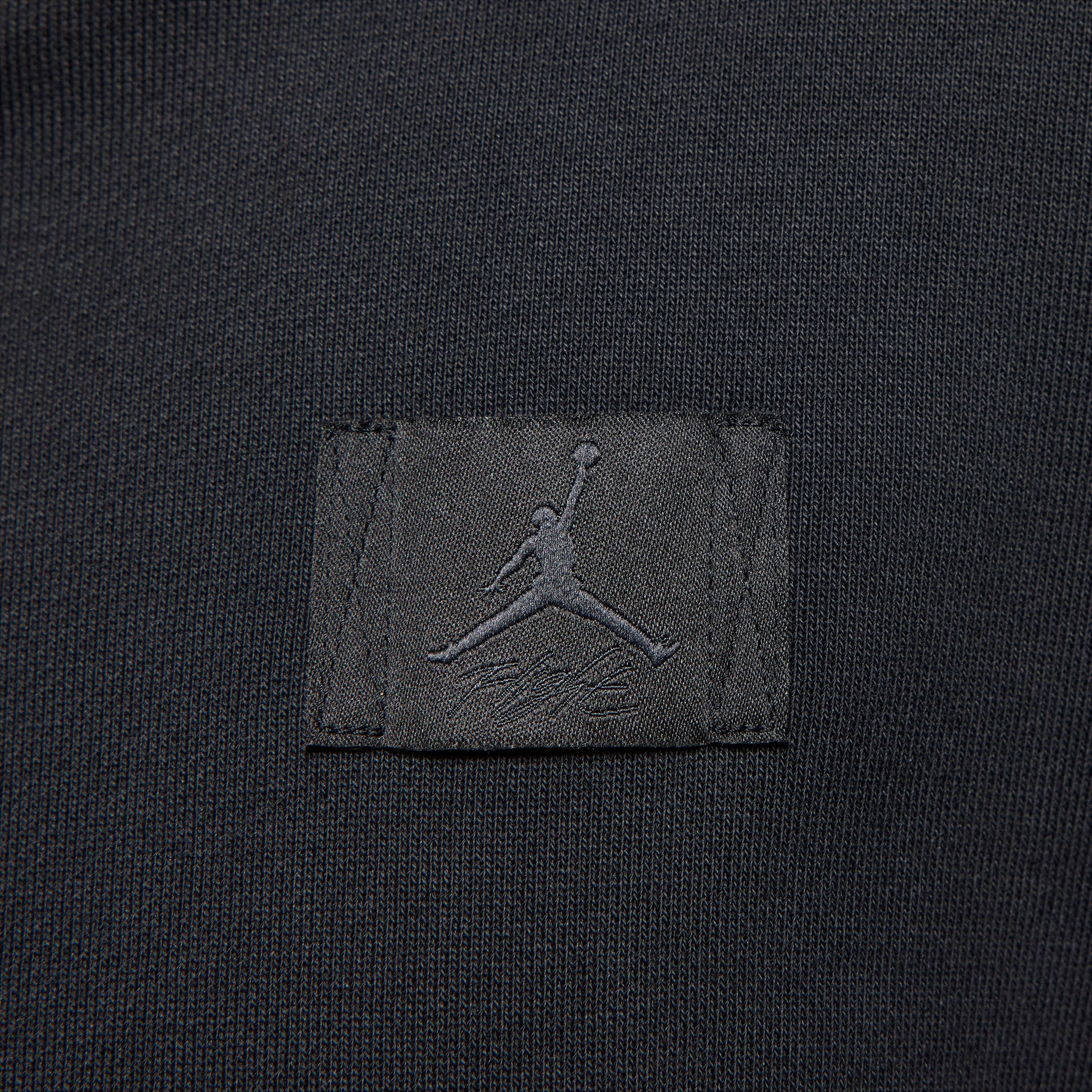 Jordan Flight Fleece Kadın Siyah Kapüşonlu Eşofman Üstü